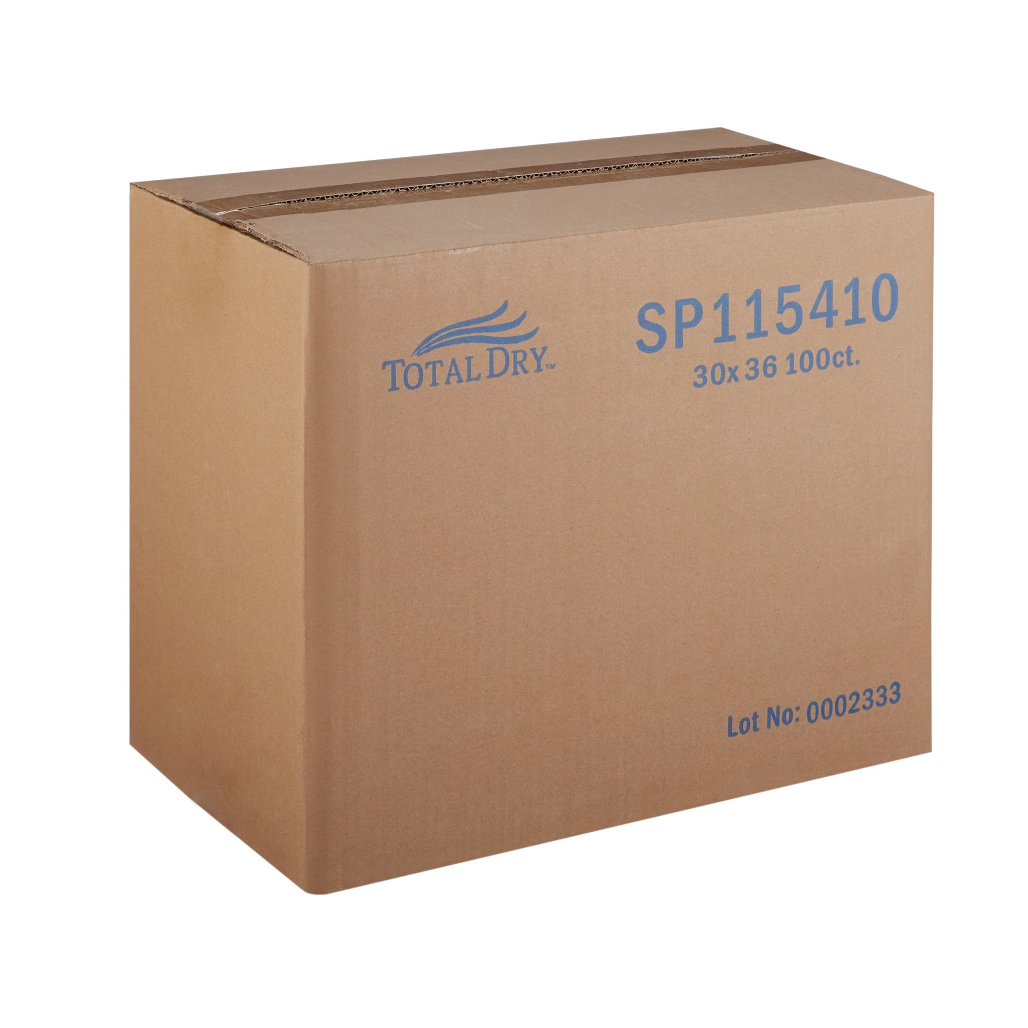 TotalDry™ Incontinence Underpads, Heavy Absorbency, Blue, 30 x 36 Inch - Image 5