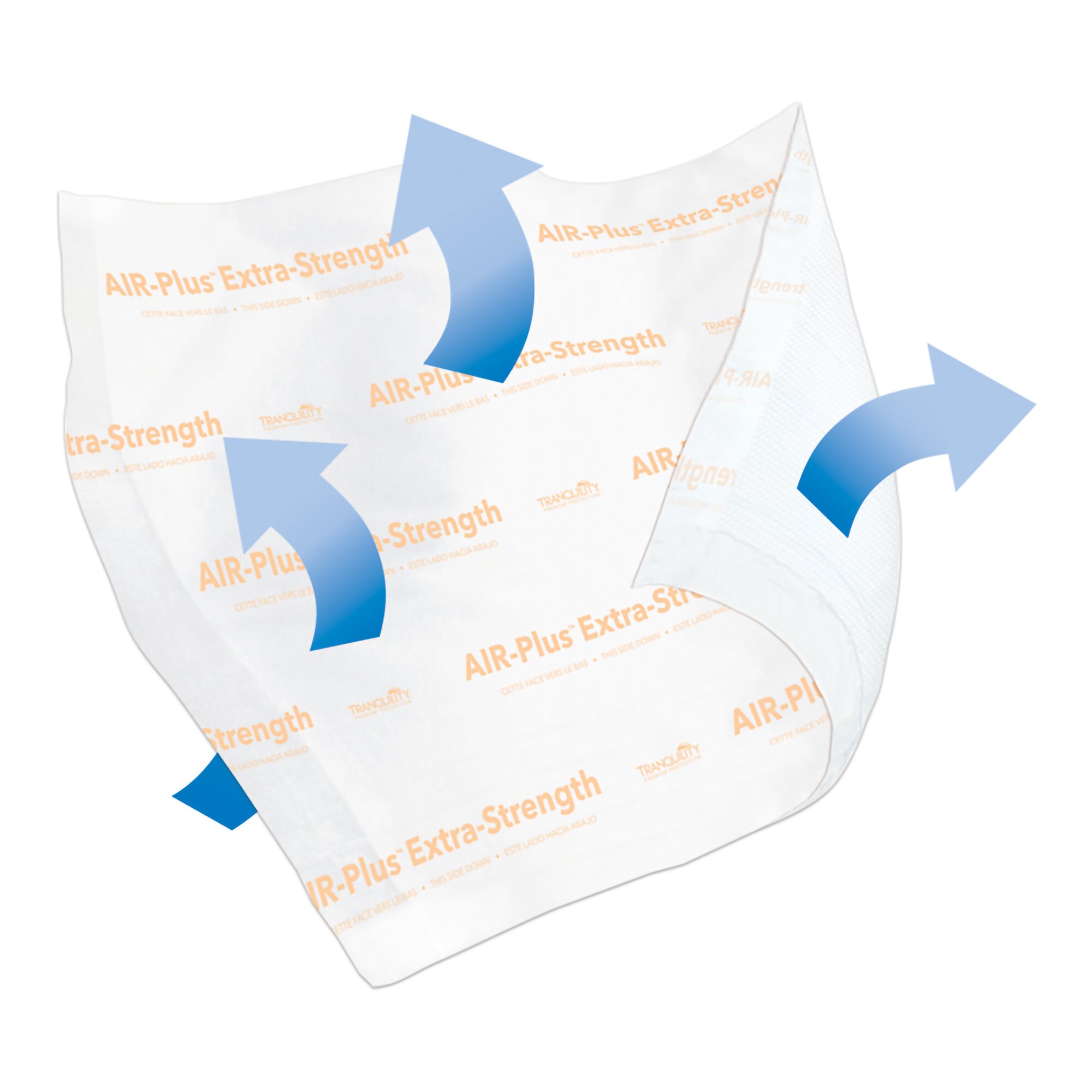 Tranquility® AIR-Plus Extra-Strength Positioning Underpad, 30 x 36 Inch - Image 2