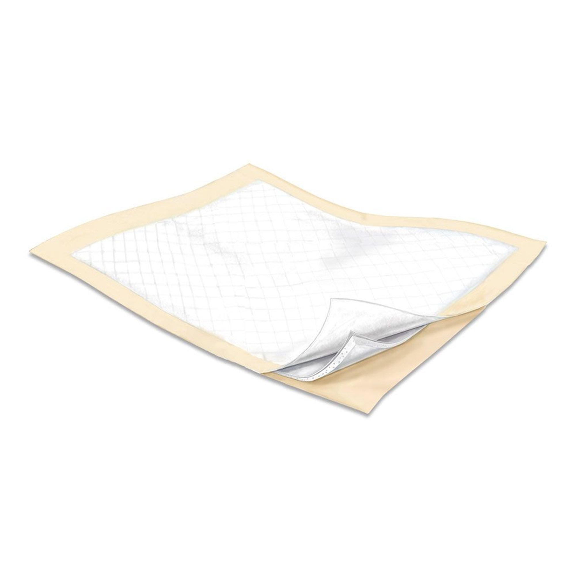 Wings Plus Underpads, Disposable, Heavy Absorbency, Beige, 30 X 30 Inch - Image 2
