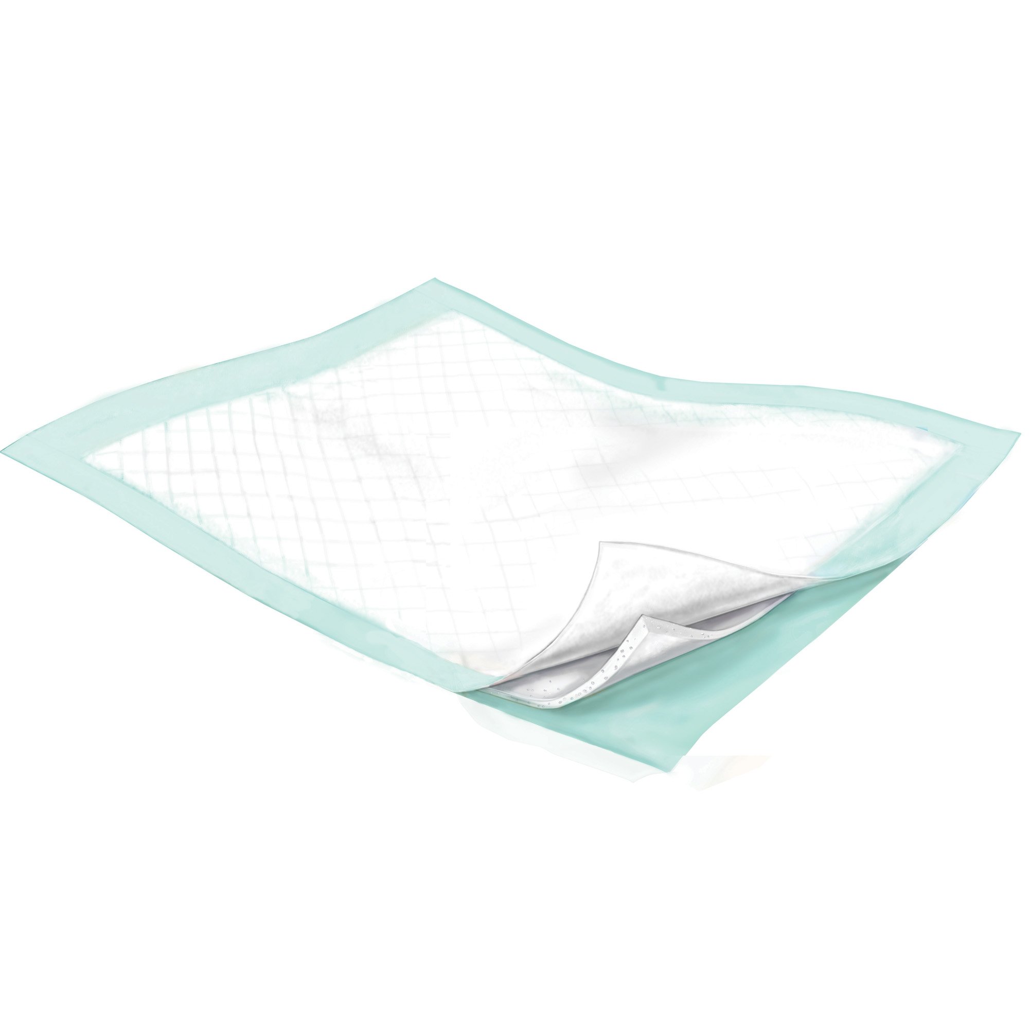 Wings Plus Underpads, Disposable, Heavy Absorbency, Beige, 36 X 36 Inch - Image 2