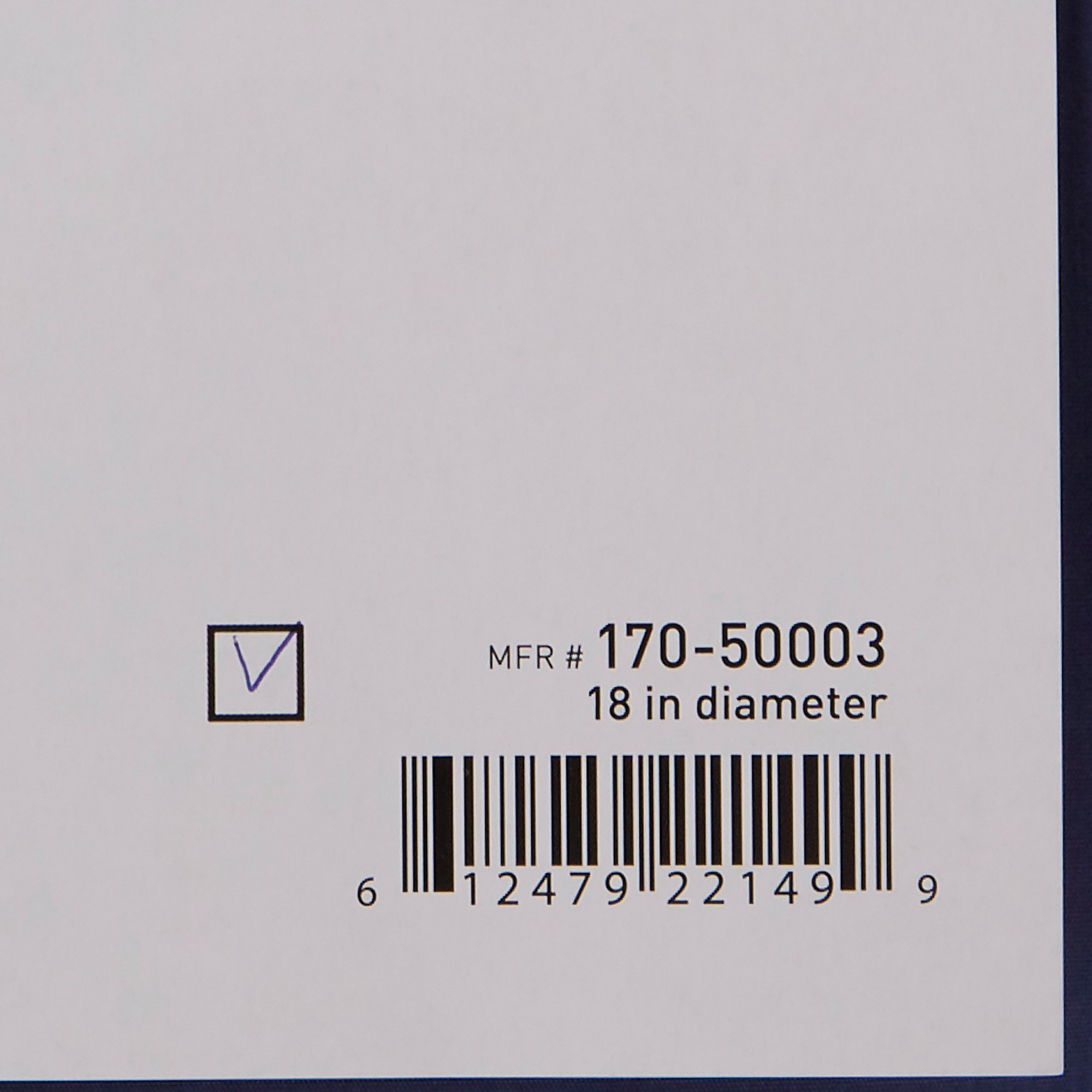 McKesson Donut Cushion, 18 Inch, Blue - Image 3