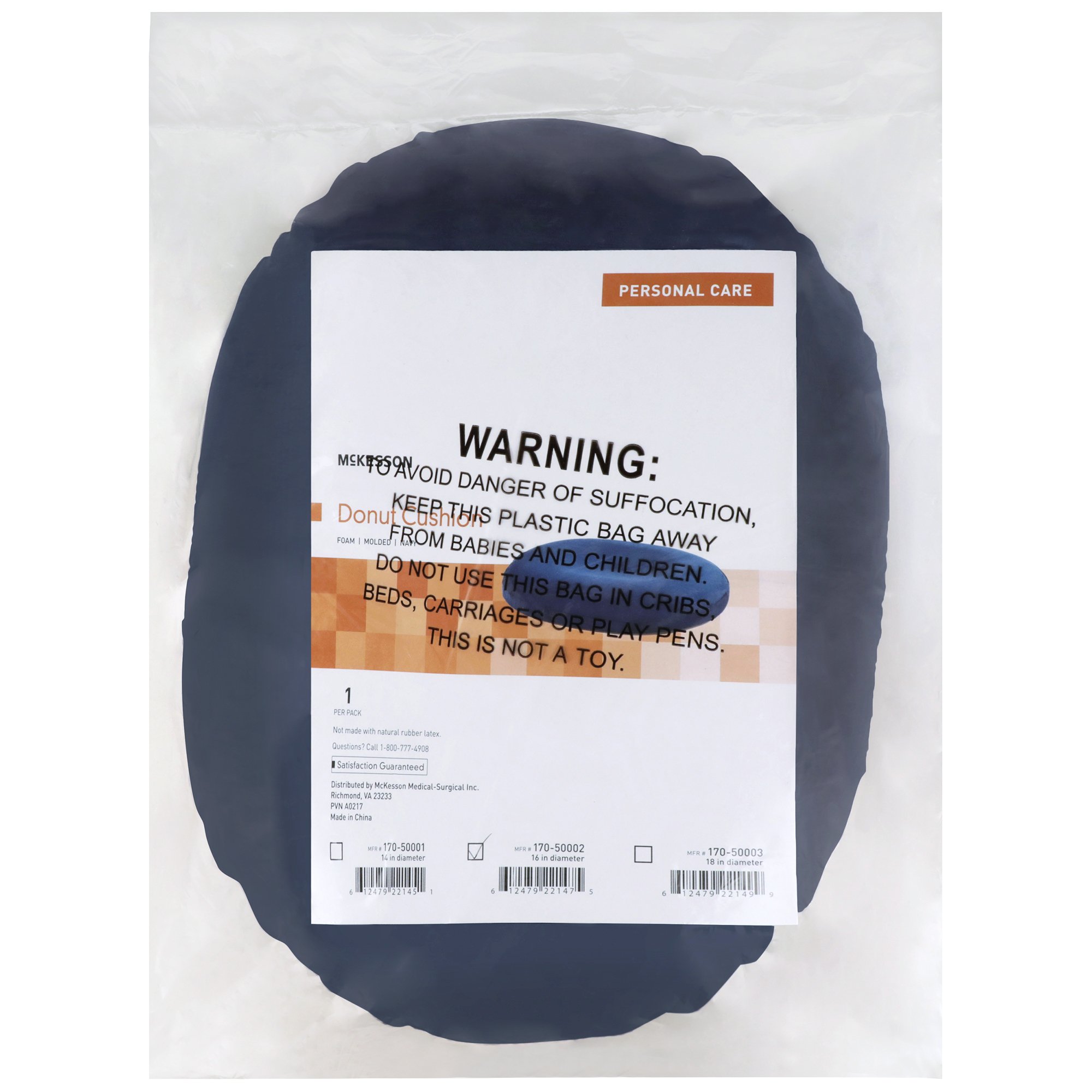 McKesson Donut Seat Cushion, 16 Inch - Image 3