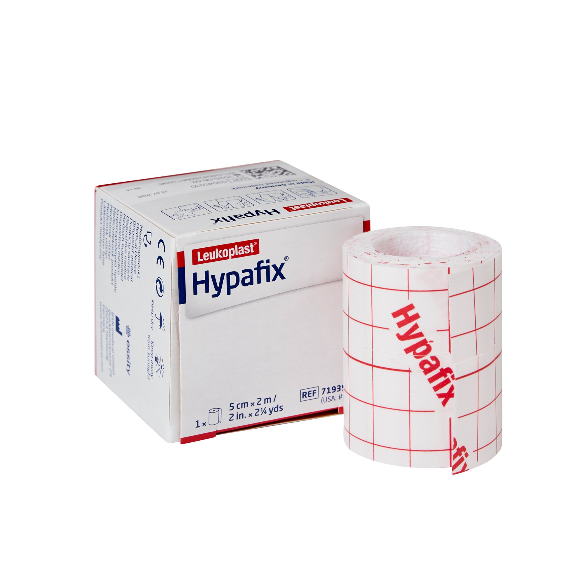 Hypafix® Nonwoven Dressing Retention Tape, 2 Inch x 2 Yard, White - Image 2