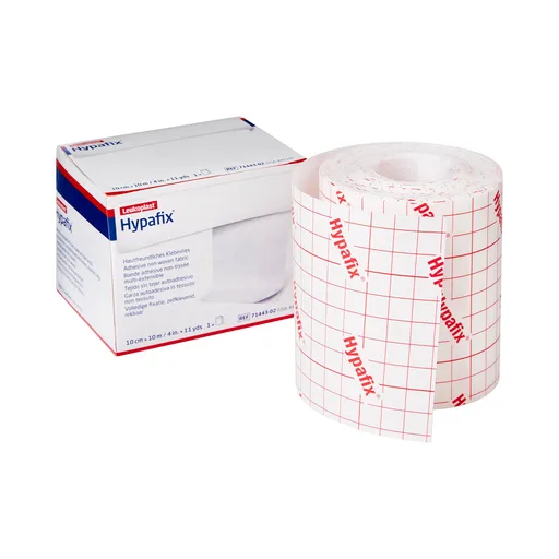 Hypafix® Nonwoven Dressing Retention Tape, 4 Inch x 10 Yard, White