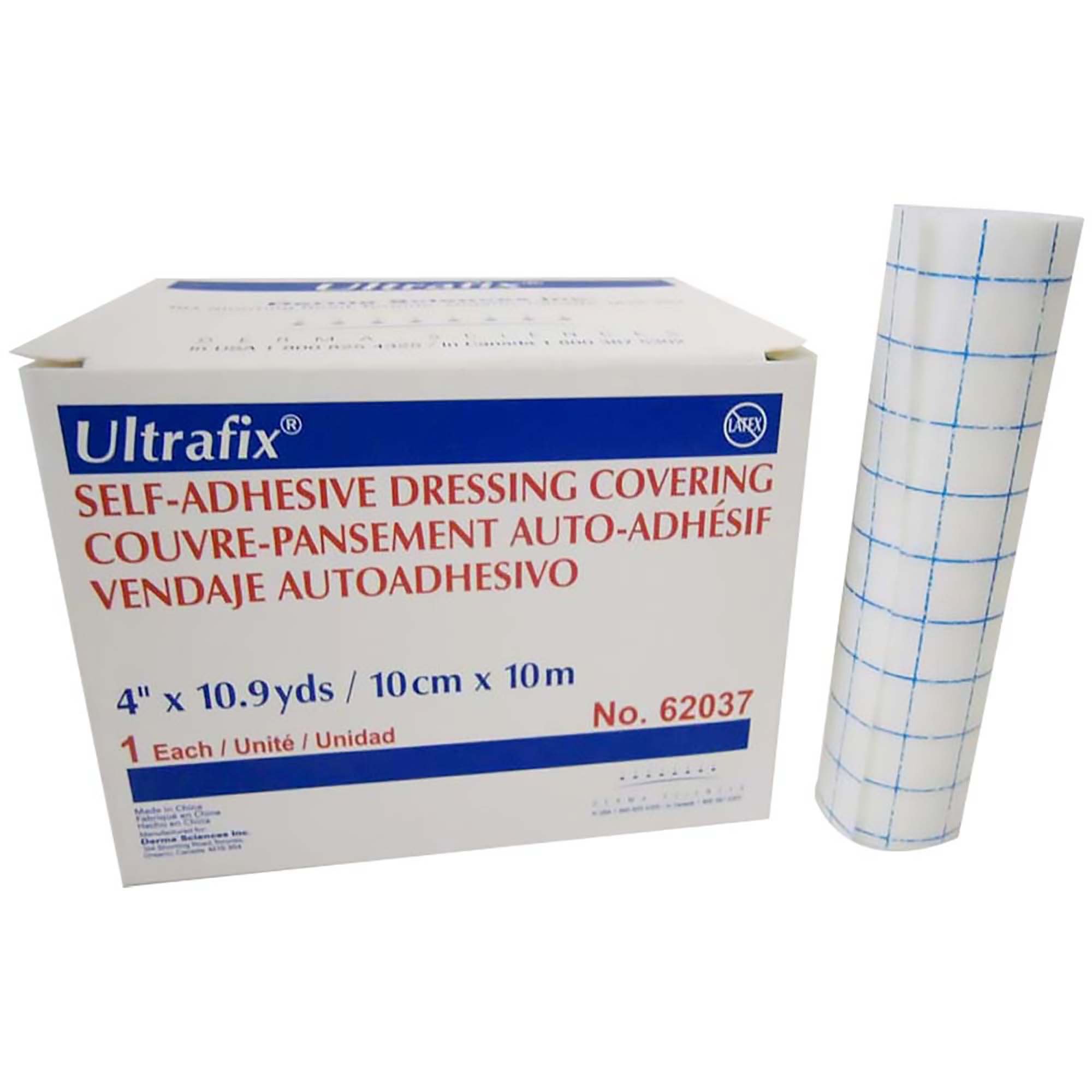 Ultrafix® Nonwoven Dressing Retention Tape, 4 Inch x 11 Yard, White - Image 2