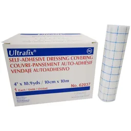 Ultrafix® Nonwoven Dressing Retention Tape, 4 Inch x 11 Yard, White