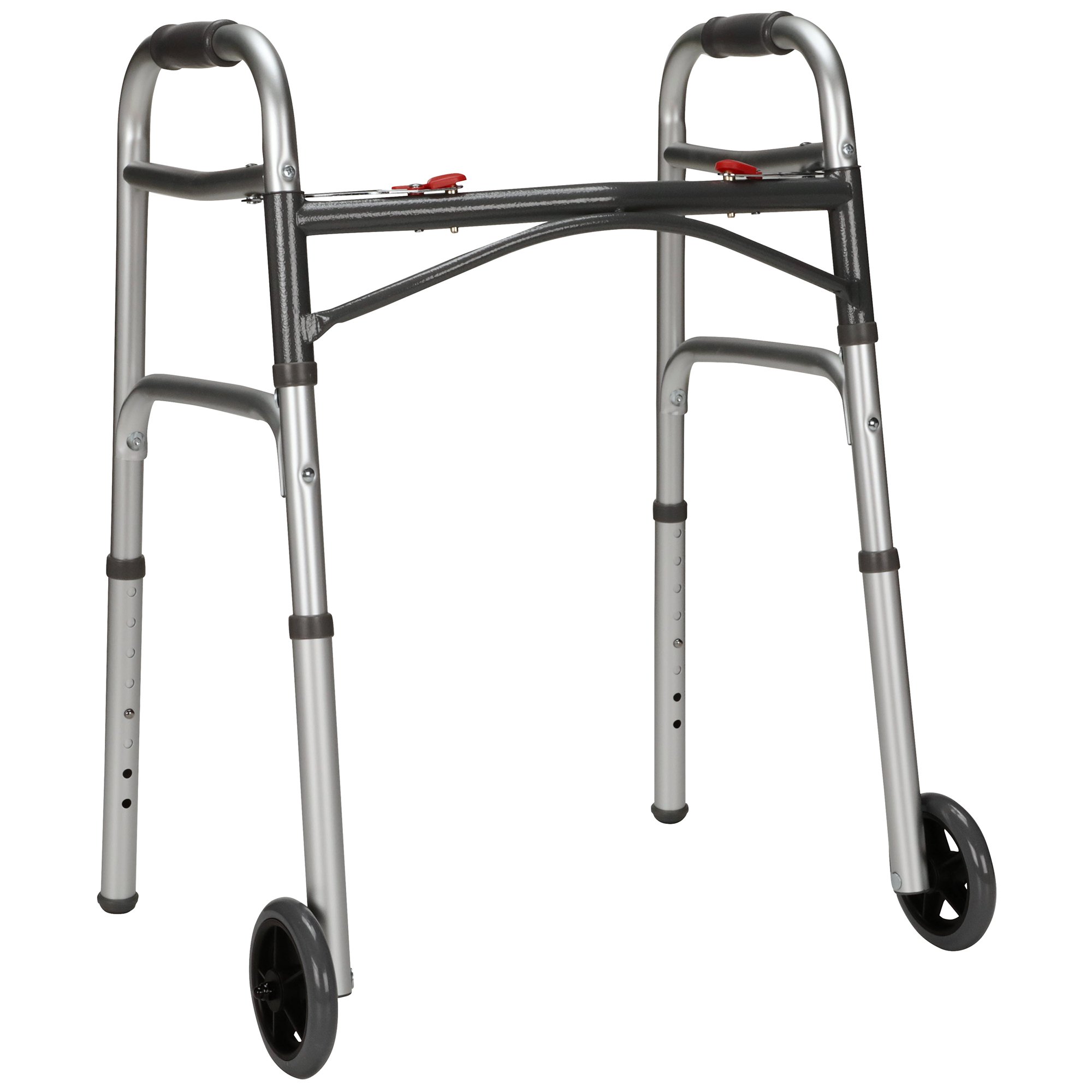 McKesson Aluminum Folding Walker, 25 - 32¼ Inch Height