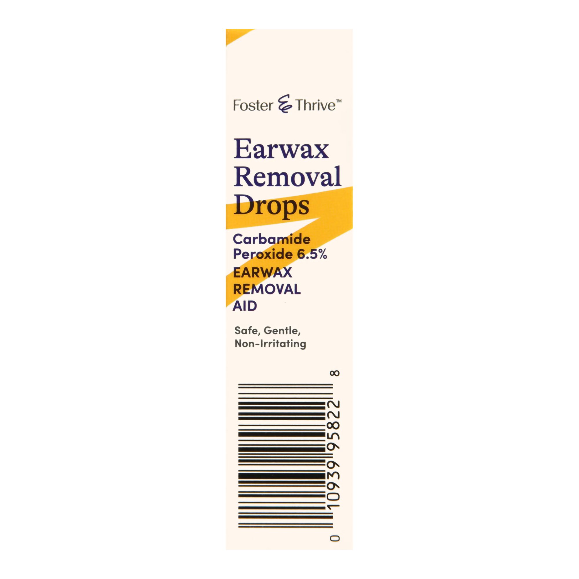 Foster & Thrive™ Earwax Removal Drops Carbamide Peroxide 6.5%, 0.5 Ounce - Image 5