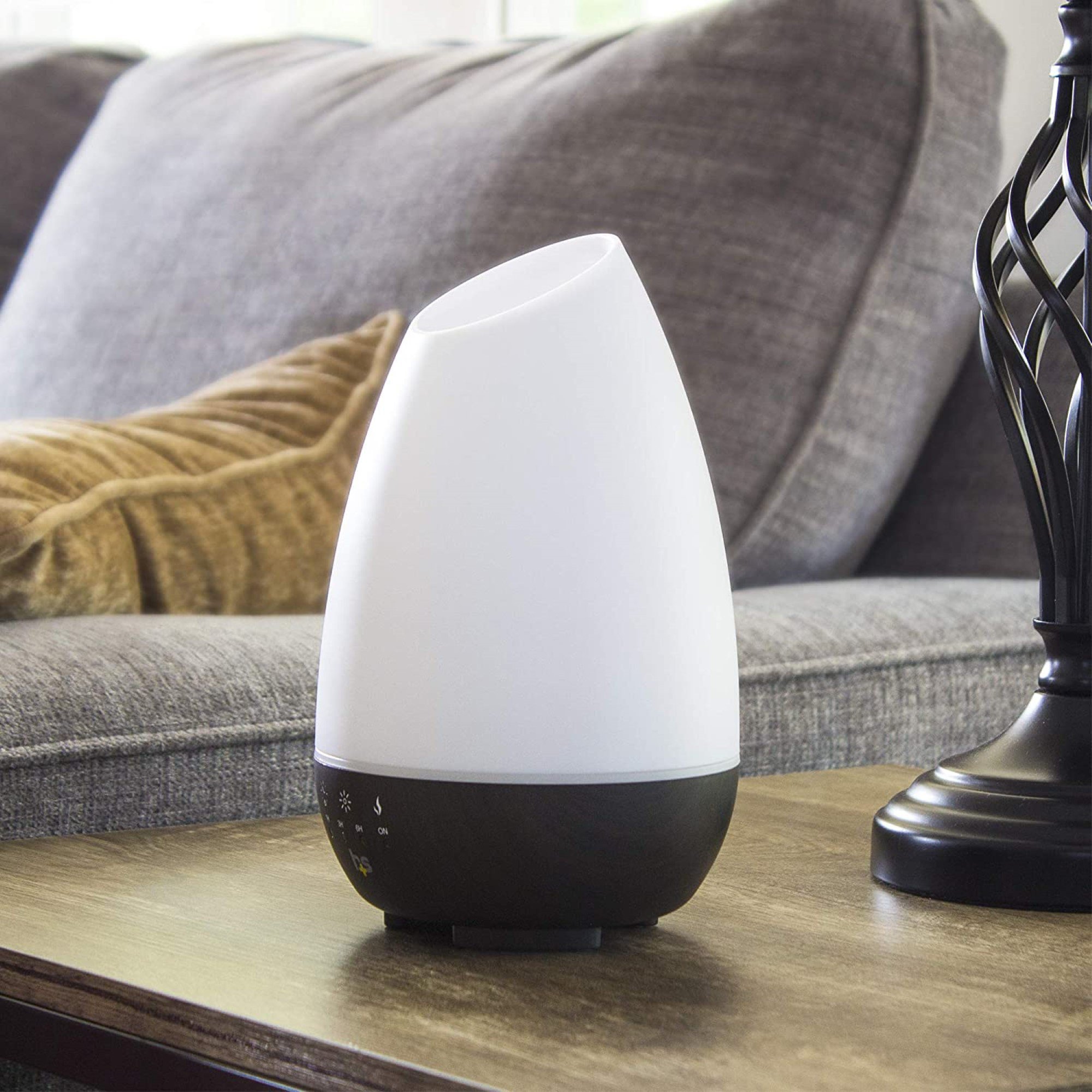 HealthSmart Ultrasonic Essential Oil Humidifier Diffuser - Image 3