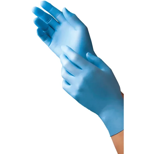 9252 Series Nitrile Exam Glove, Small, Blue