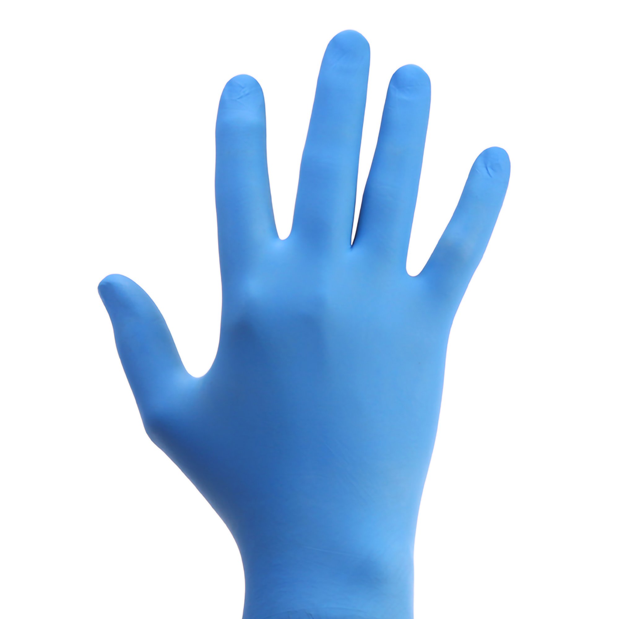 AMSure® Nitrile Exam Glove, Extra Large, Blue - Image 2