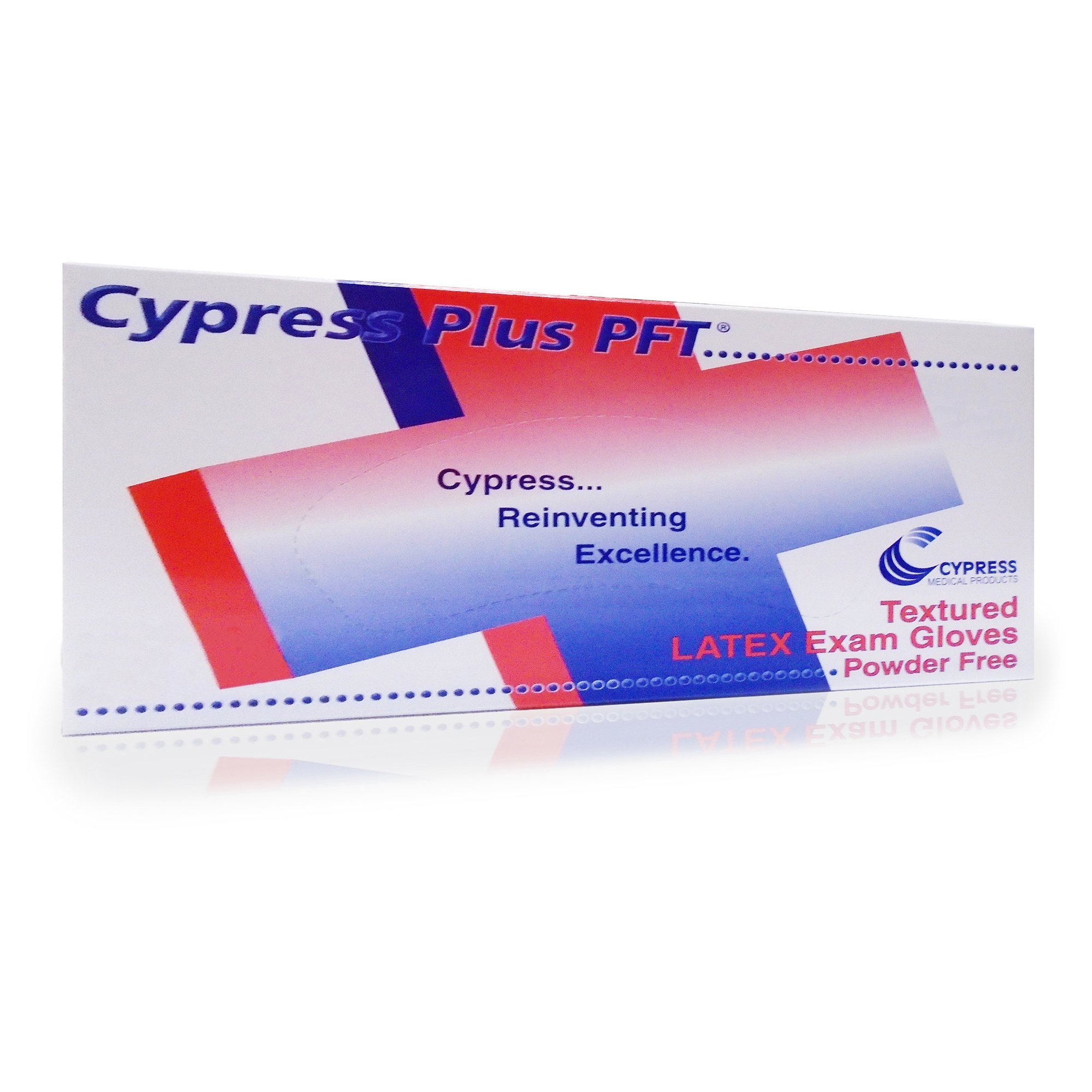 Cypress Plus® PFT Latex Exam Glove, Extra Small, Ivory - Image 2