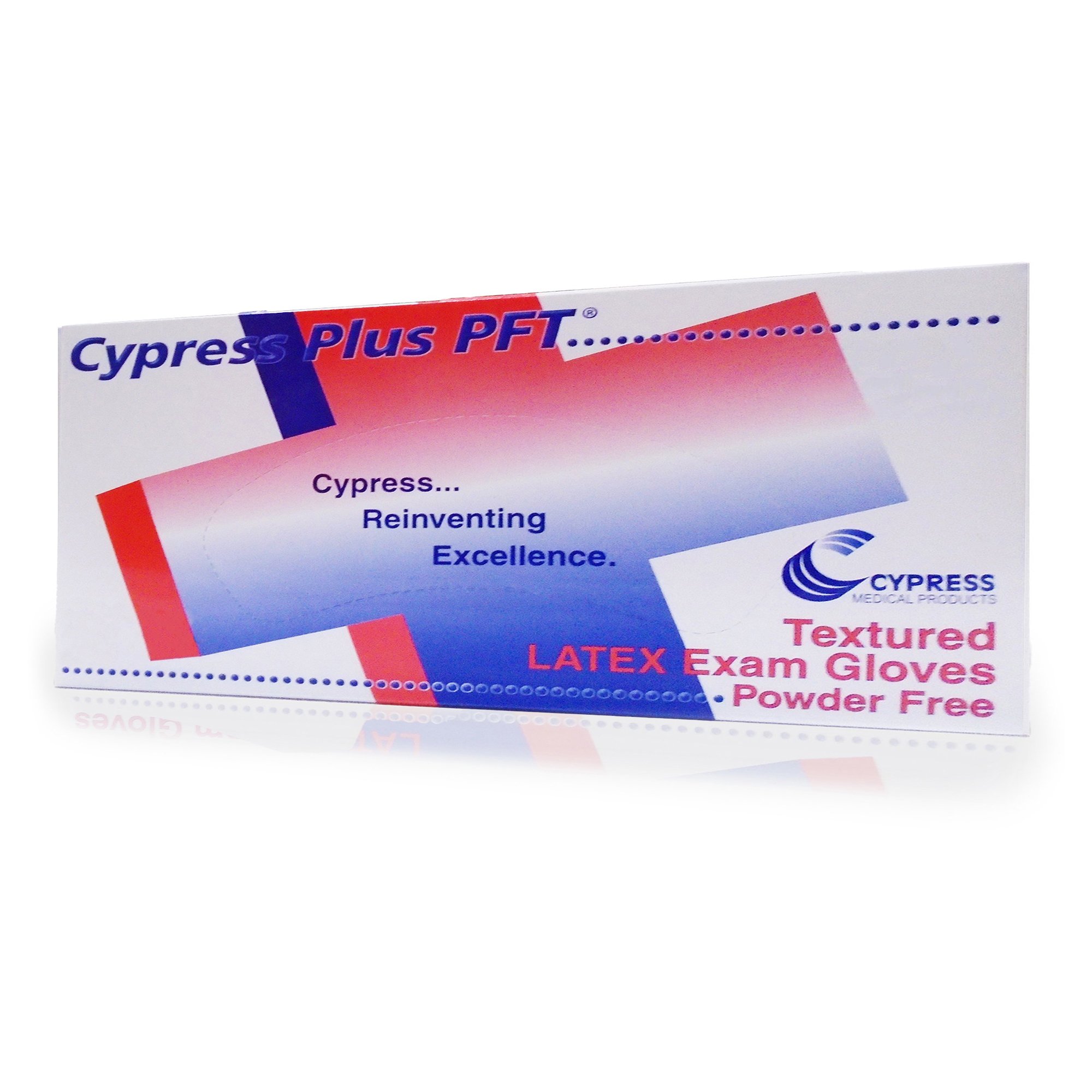 Cypress Plus® PFT Latex Exam Glove, Extra Small, Ivory - Image 3
