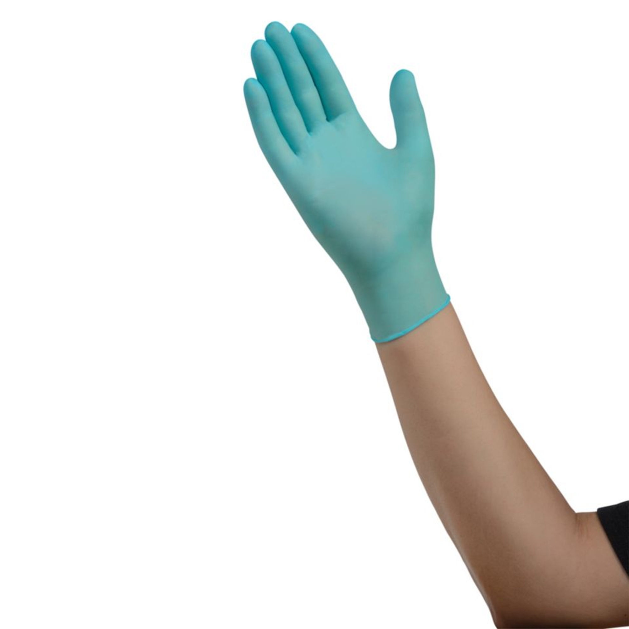 Esteem™ Stretch Exam Glove, Small, Teal - Image 3
