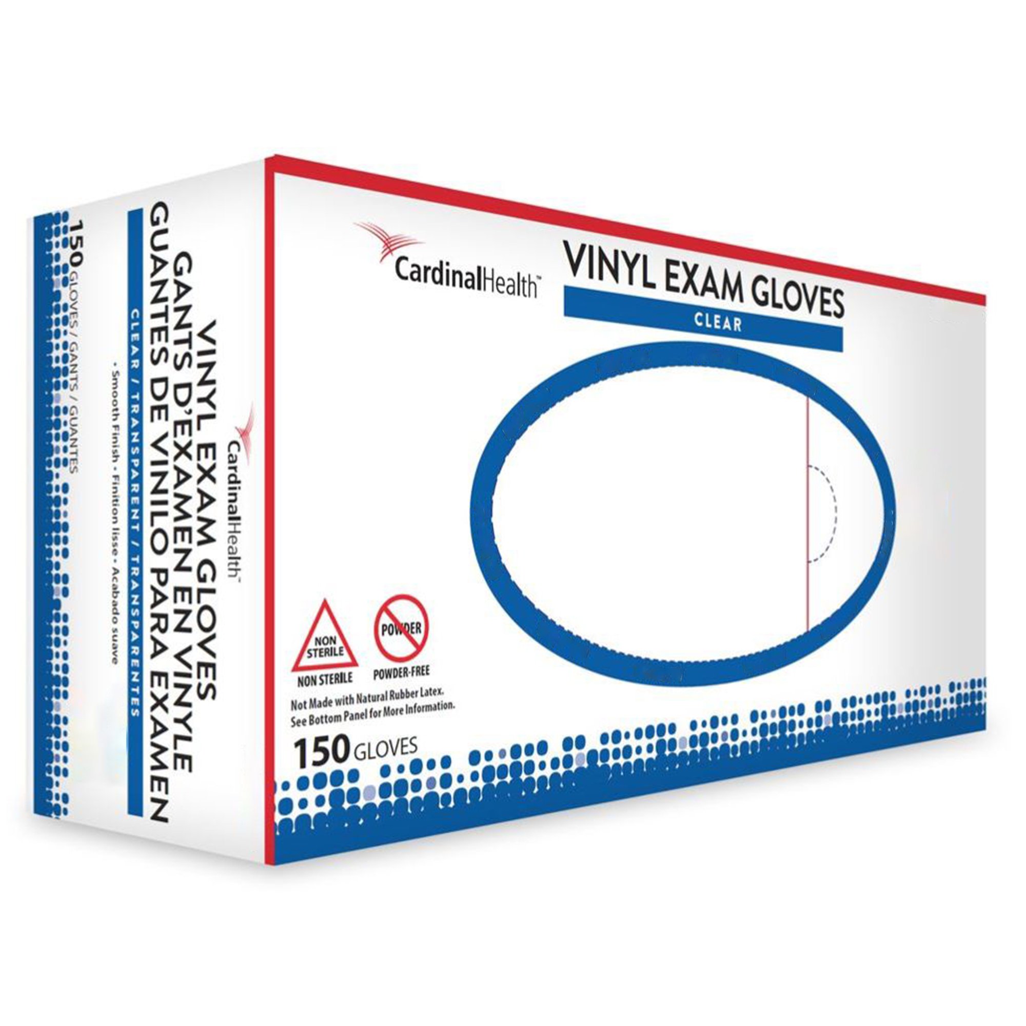 Esteem™ Vinyl Exam Glove, Large, Clear - Image 2