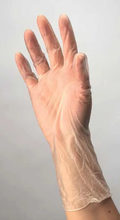 Esteem™ Vinyl Exam Glove, Medium, Clear