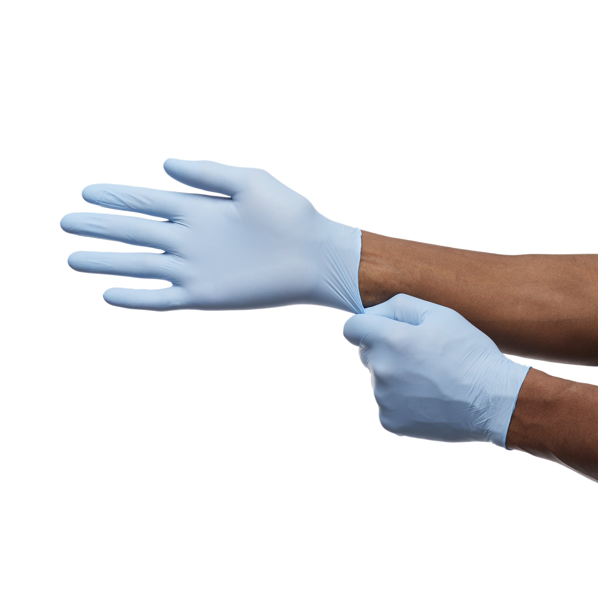 Flexal™ Comfort Nitrile Exam Glove, Large, Blue - Image 3