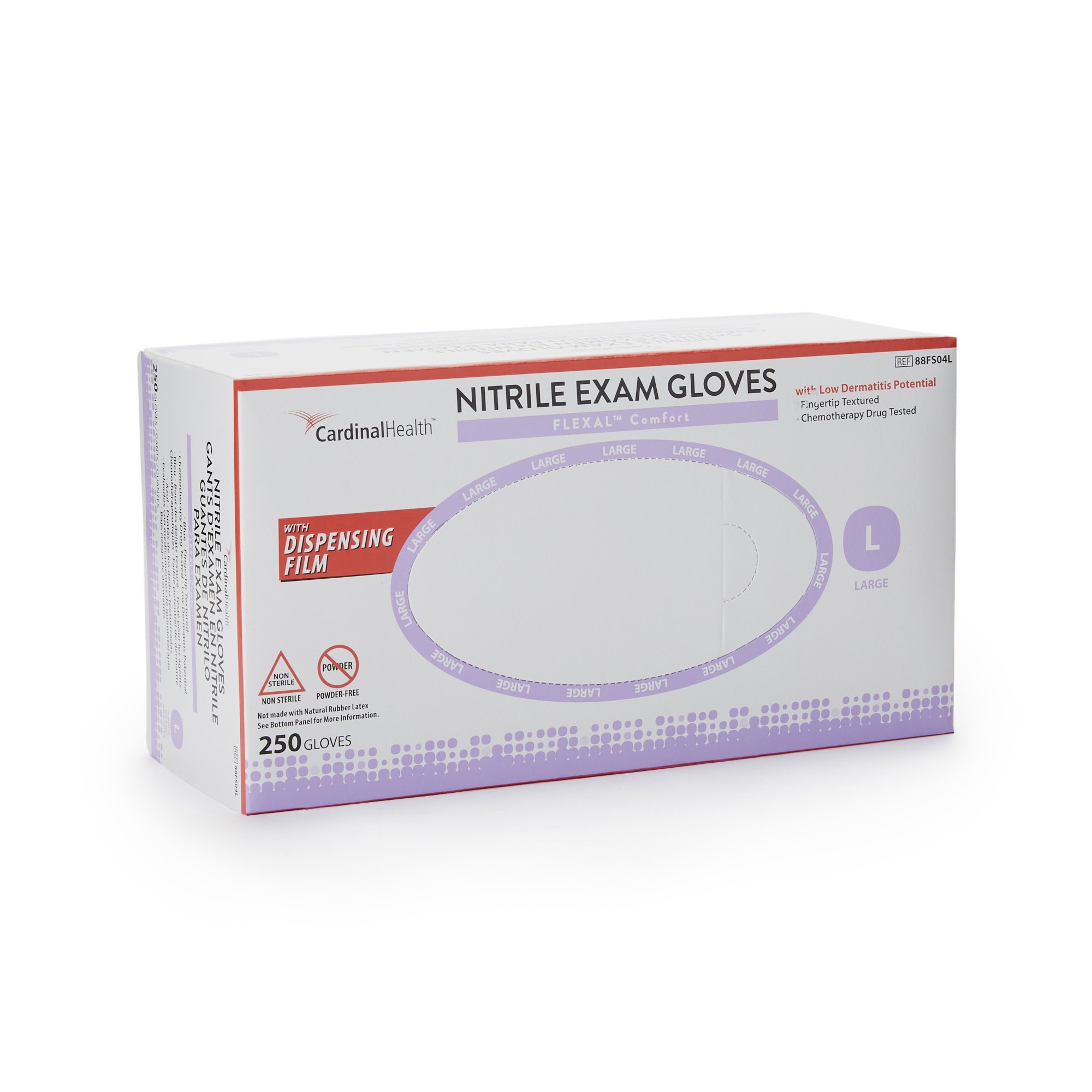 Flexal™ Comfort Nitrile Exam Glove, Large, Blue - Image 2