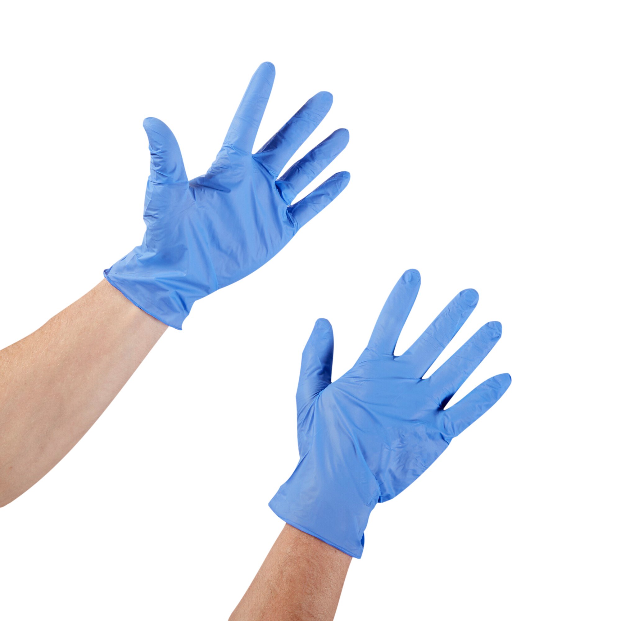McKesson Confiderm® 3.5C Nitrile Exam Glove, Small, Blue - Image 9