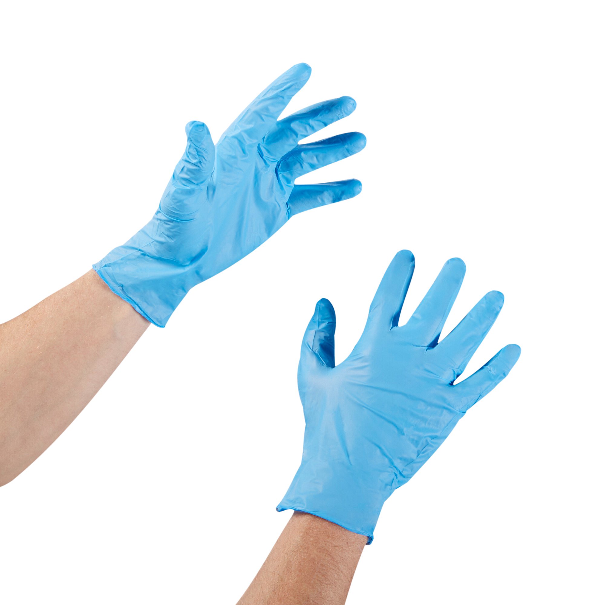 McKesson Confiderm® 3.8 Nitrile Exam Glove, Large, Blue - Image 7