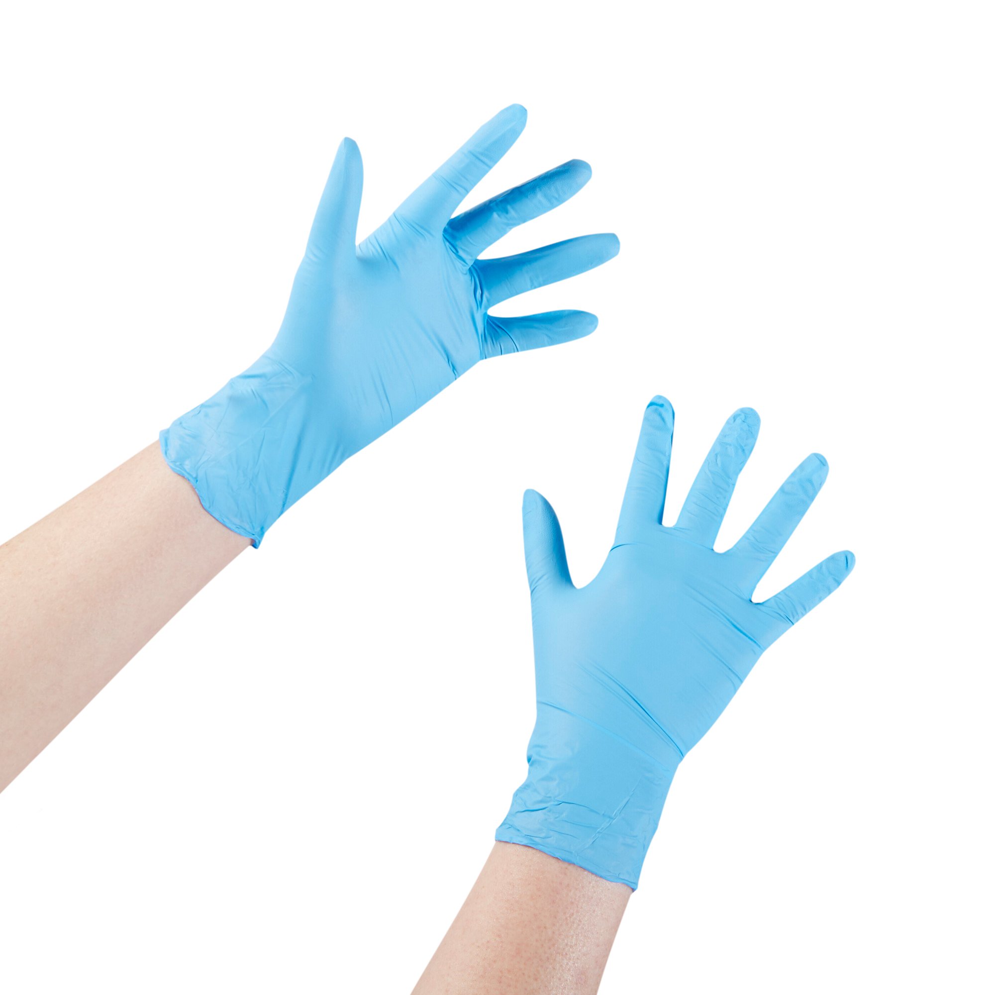 McKesson Confiderm® 3.8 Nitrile Exam Glove, Small, Blue - Image 7