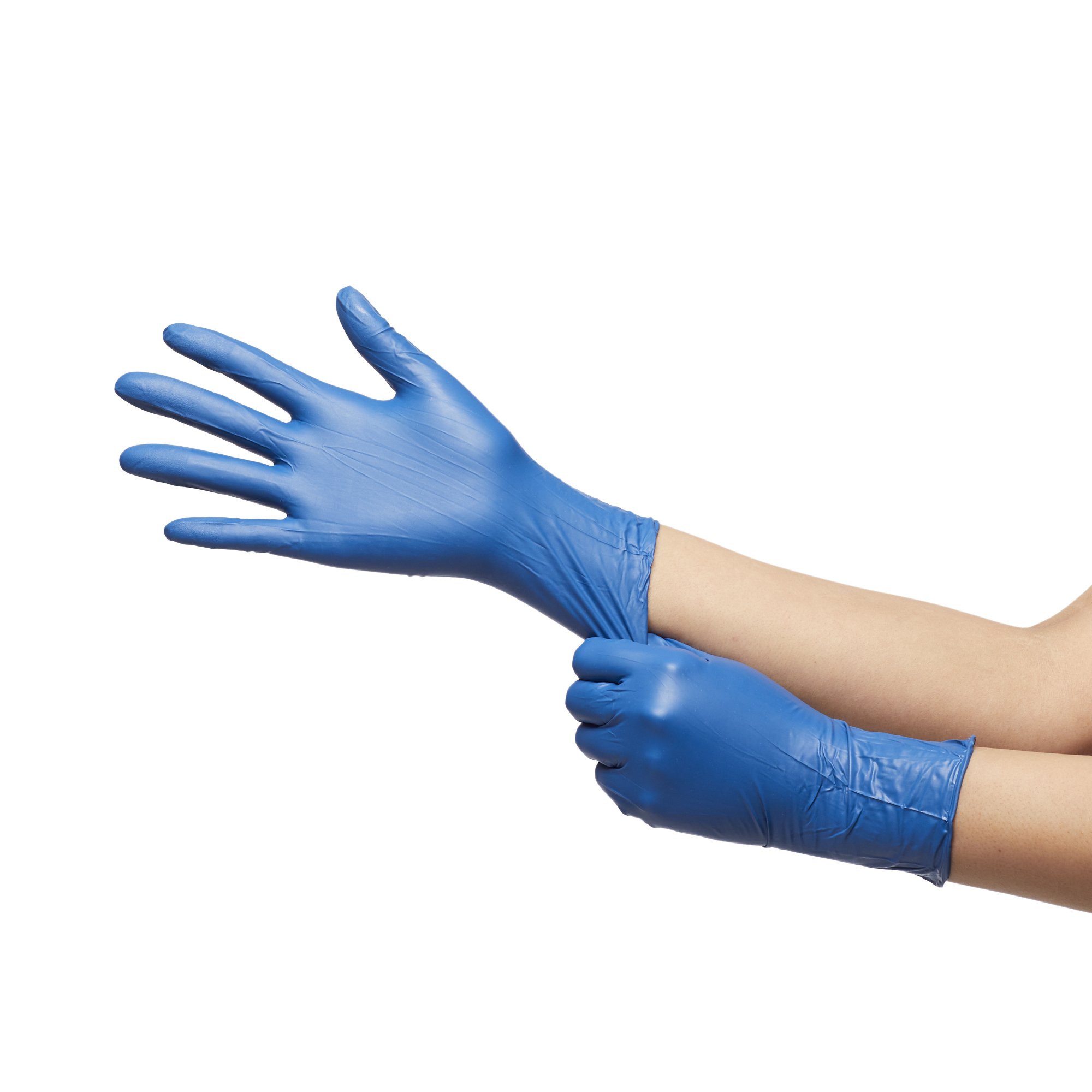 McKesson Confiderm® 6.8C Nitrile Exam Glove, Small, Blue - Image 7