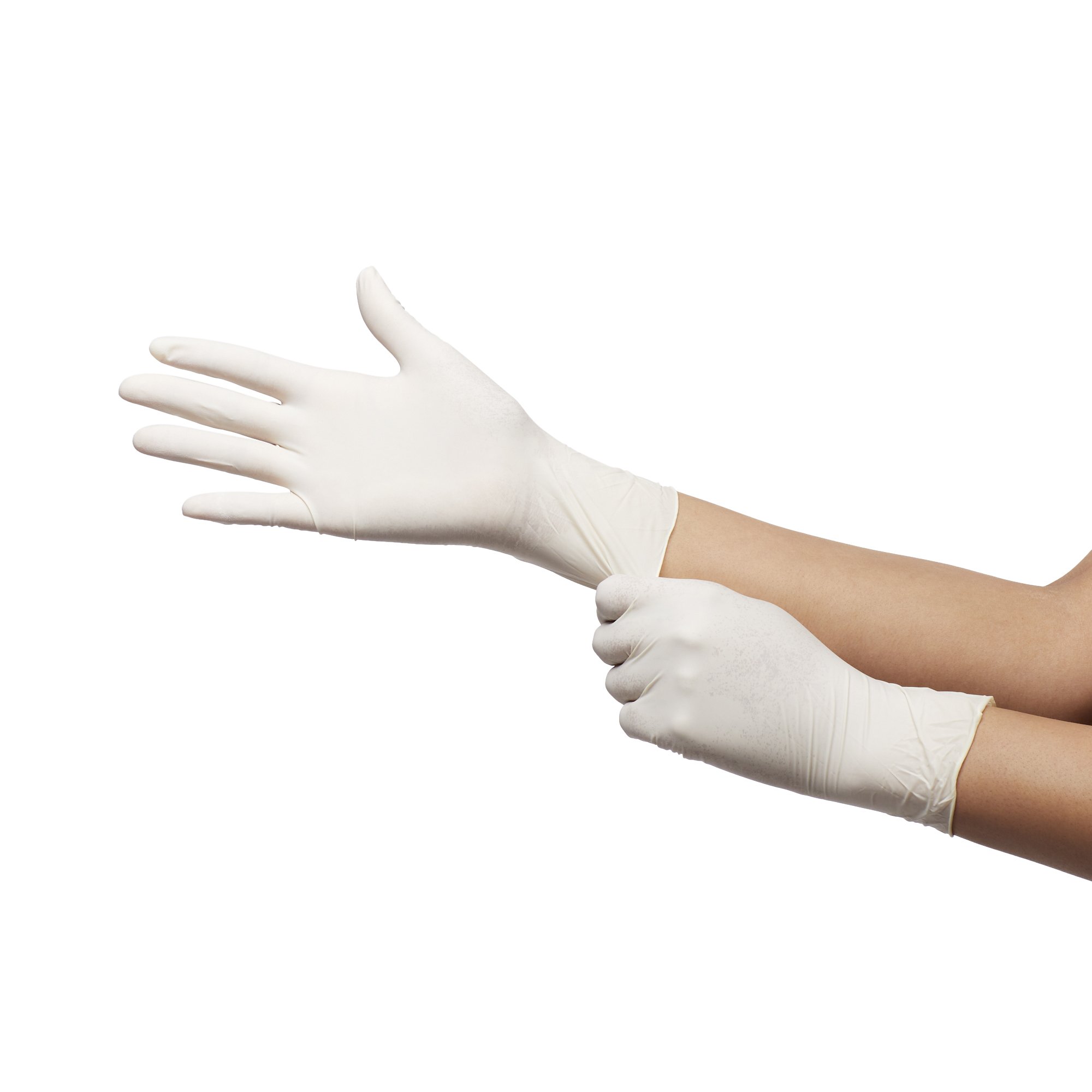 McKesson Confiderm® CL Latex Exam Glove, Large, Ivory - Image 8
