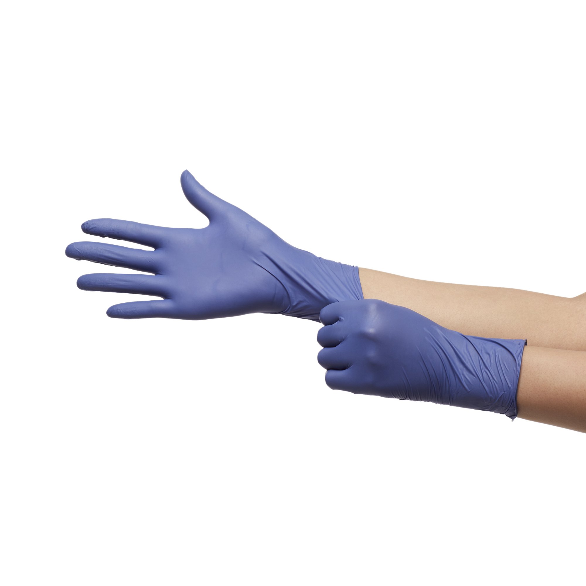 McKesson Confiderm® LDC Exam Glove, Extra Large, Blue - Image 7