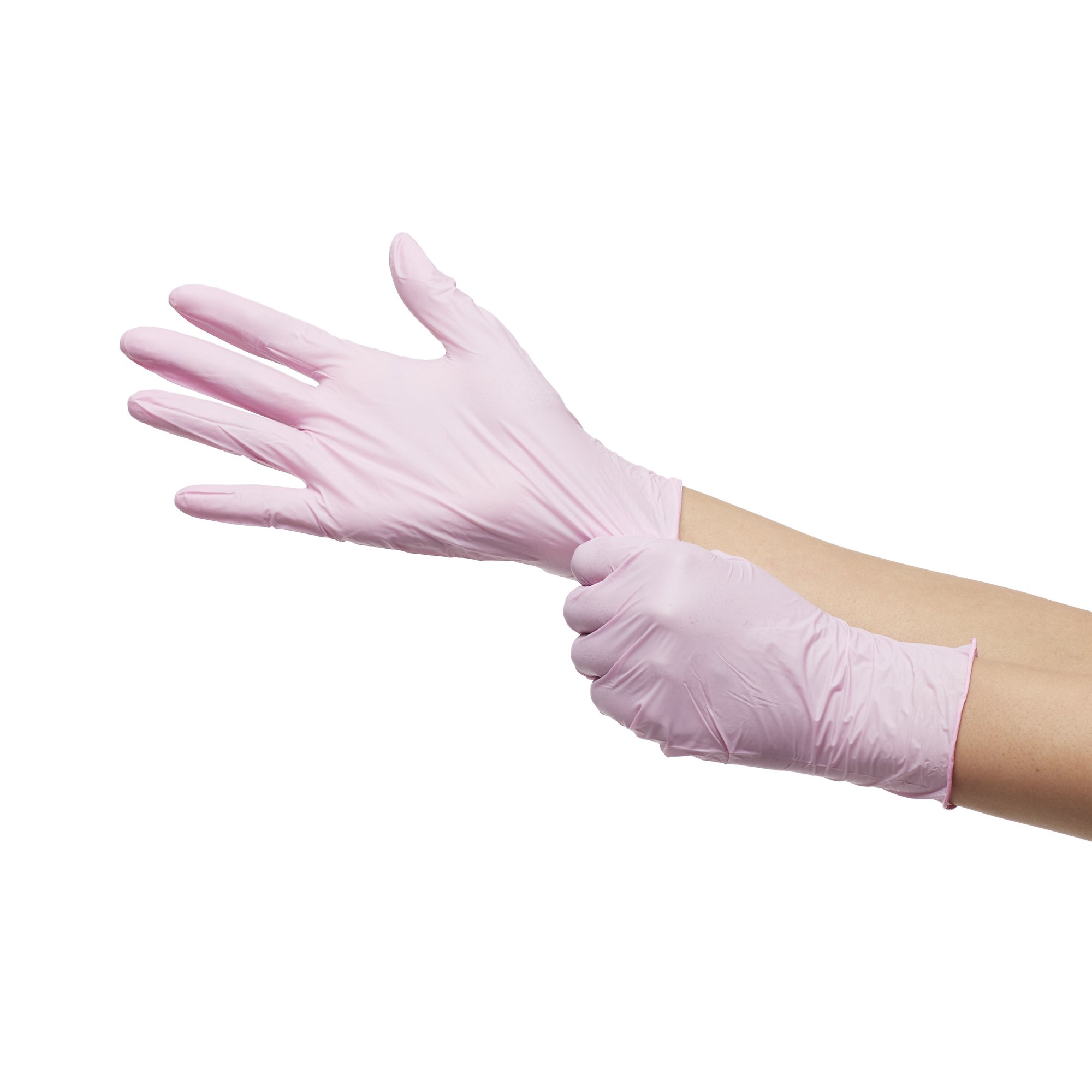 McKesson Pink Nitrile® Exam Glove, Medium, Pink - Image 7