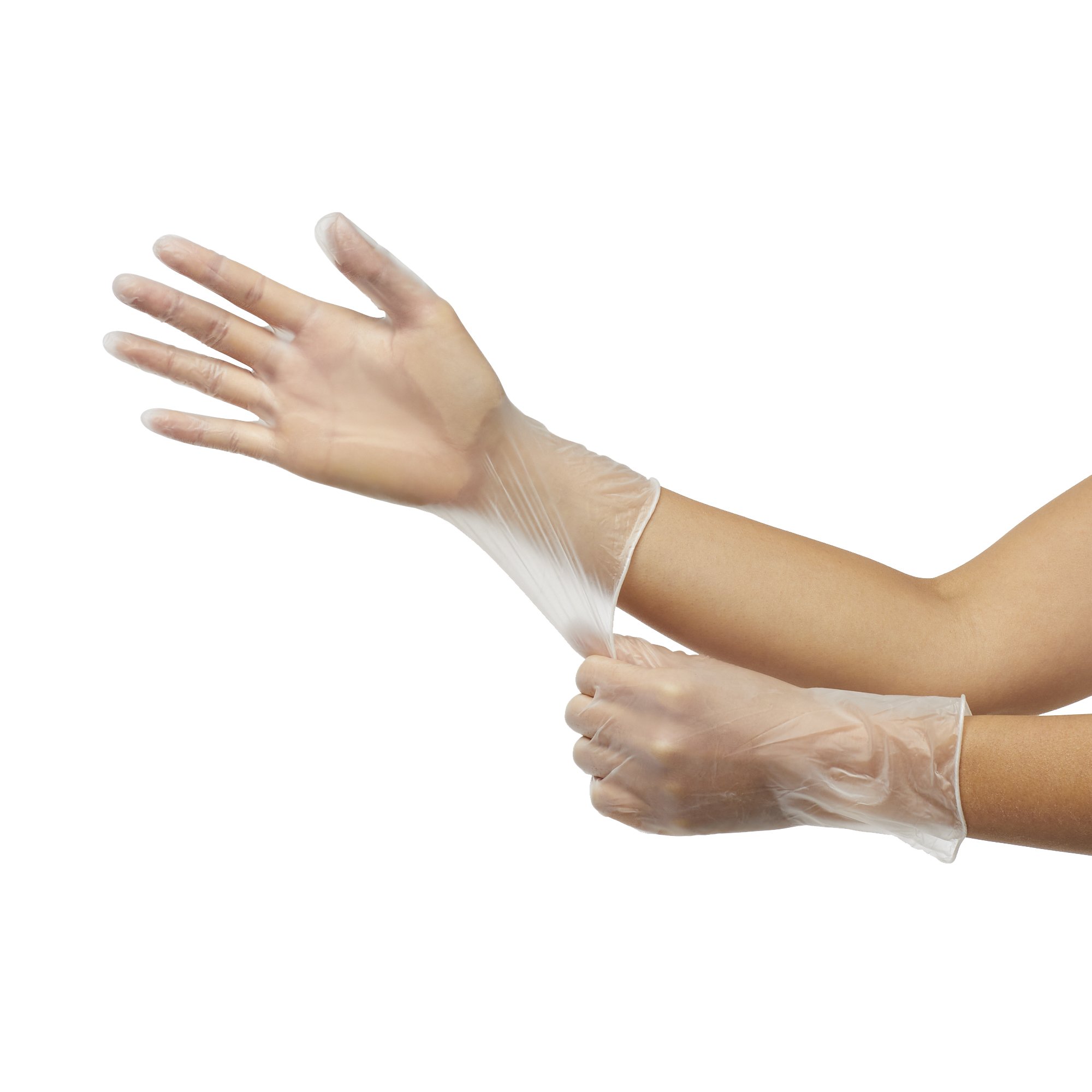 McKesson Vinyl Exam Glove, Extra Small, Clear - Image 6