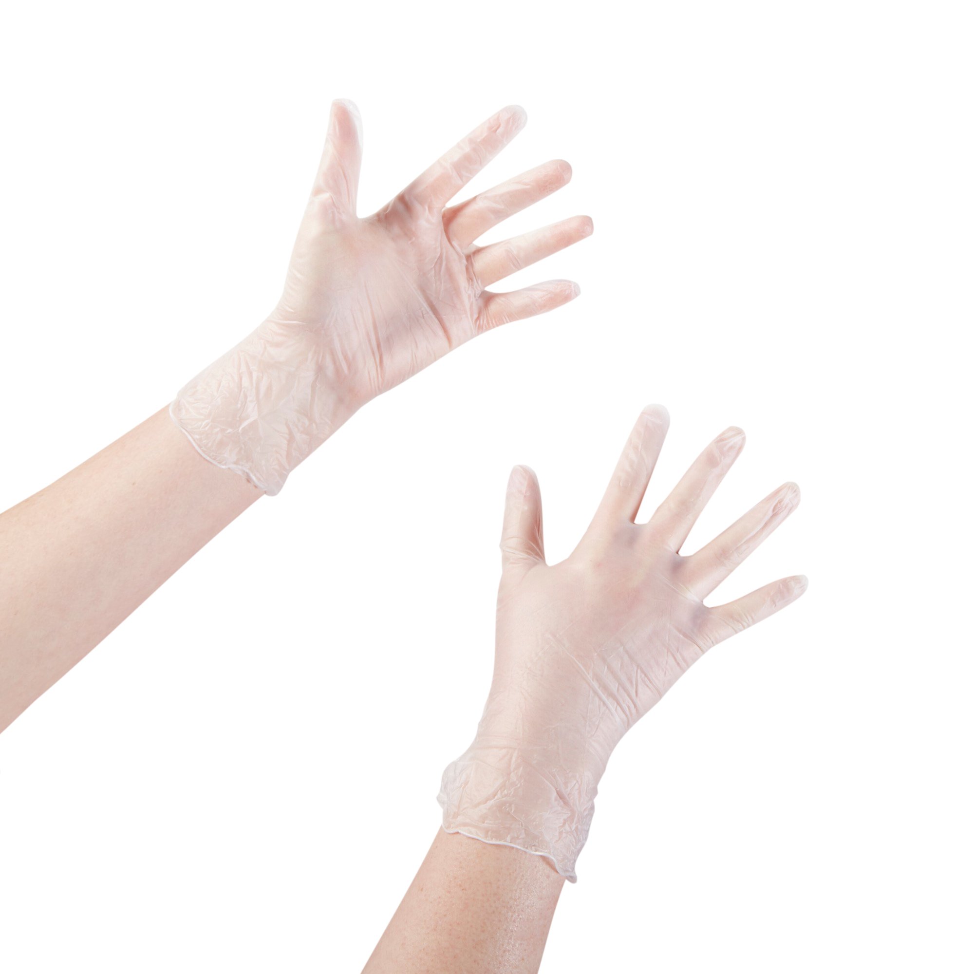 McKesson Vinyl Exam Glove, Medium, Clear - Image 7