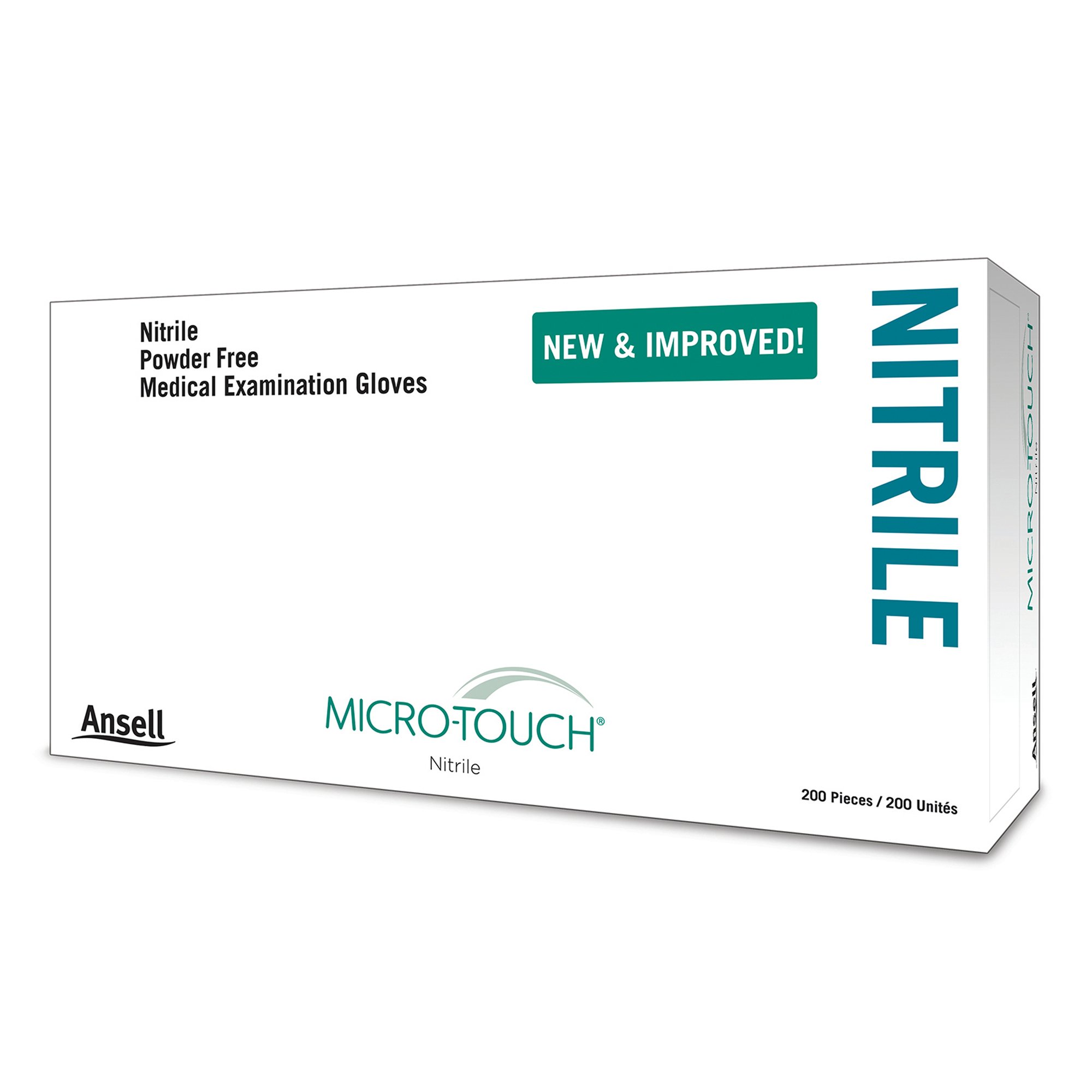 Micro-Touch® Nitrile Exam Glove, Extra Large, Blue - Image 3