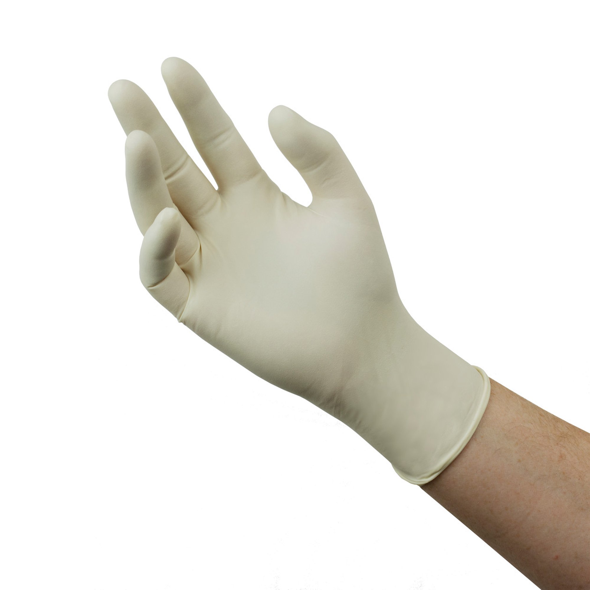 Microflex® Diamond Grip Plus™ Latex Gloves, Small, White - Image 3