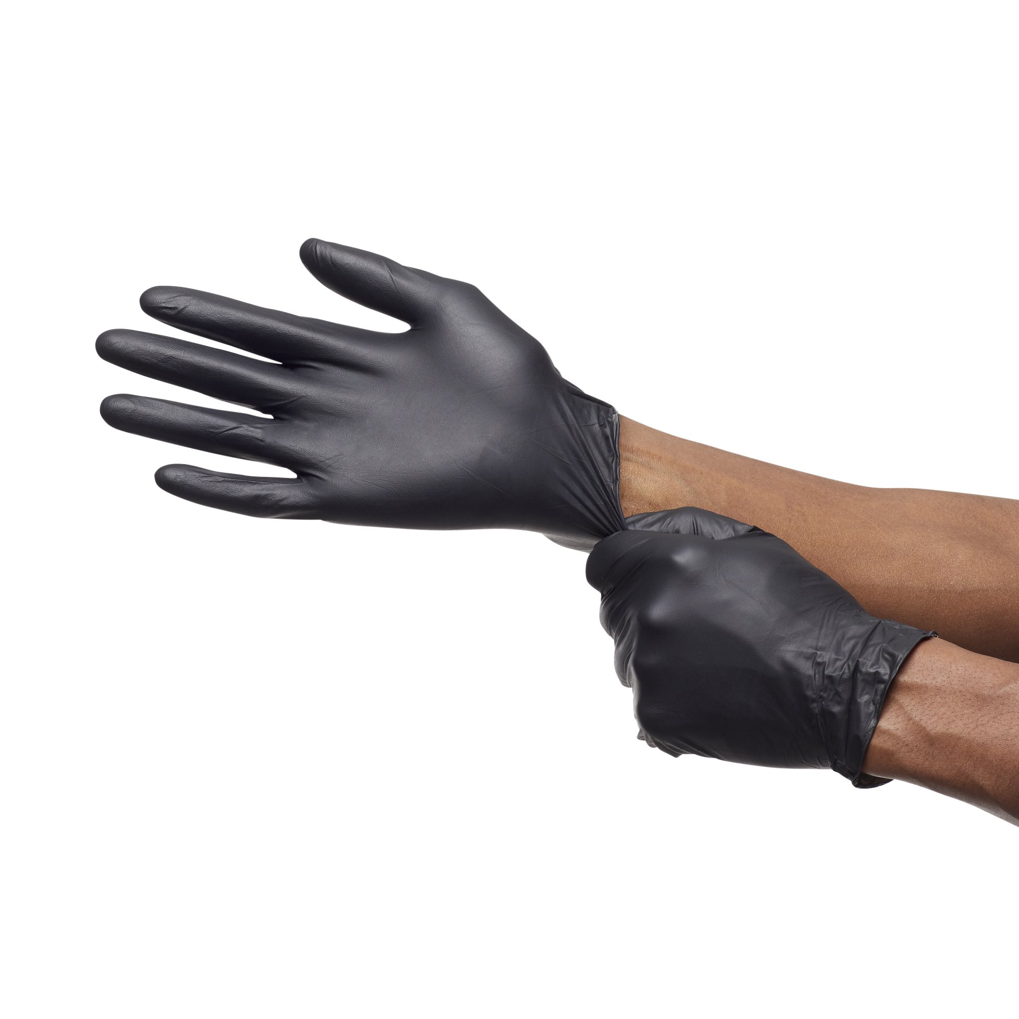 Microflex® MidKnight™ Nitrile Exam Glove, Extra Large, Black - Image 3