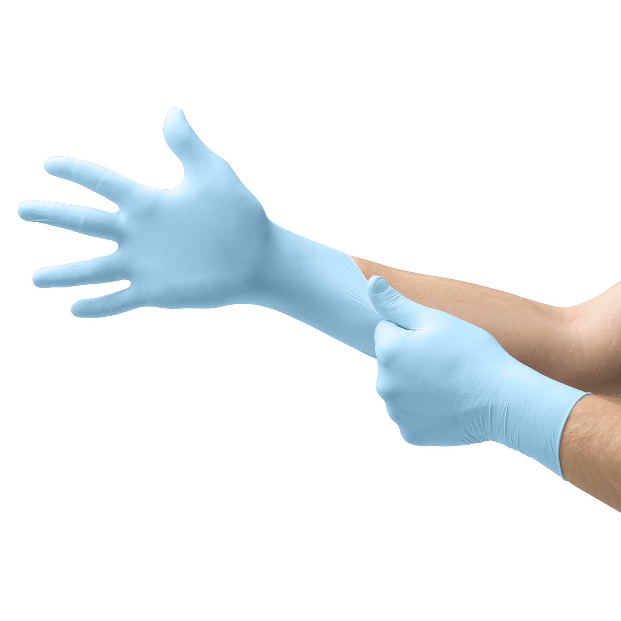 Microflex® Xceed™ Nitrile Gloves, Small, Blue - Image 2