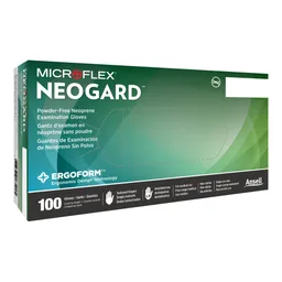 Neogard® Polychloroprene Exam Glove, Large, Green