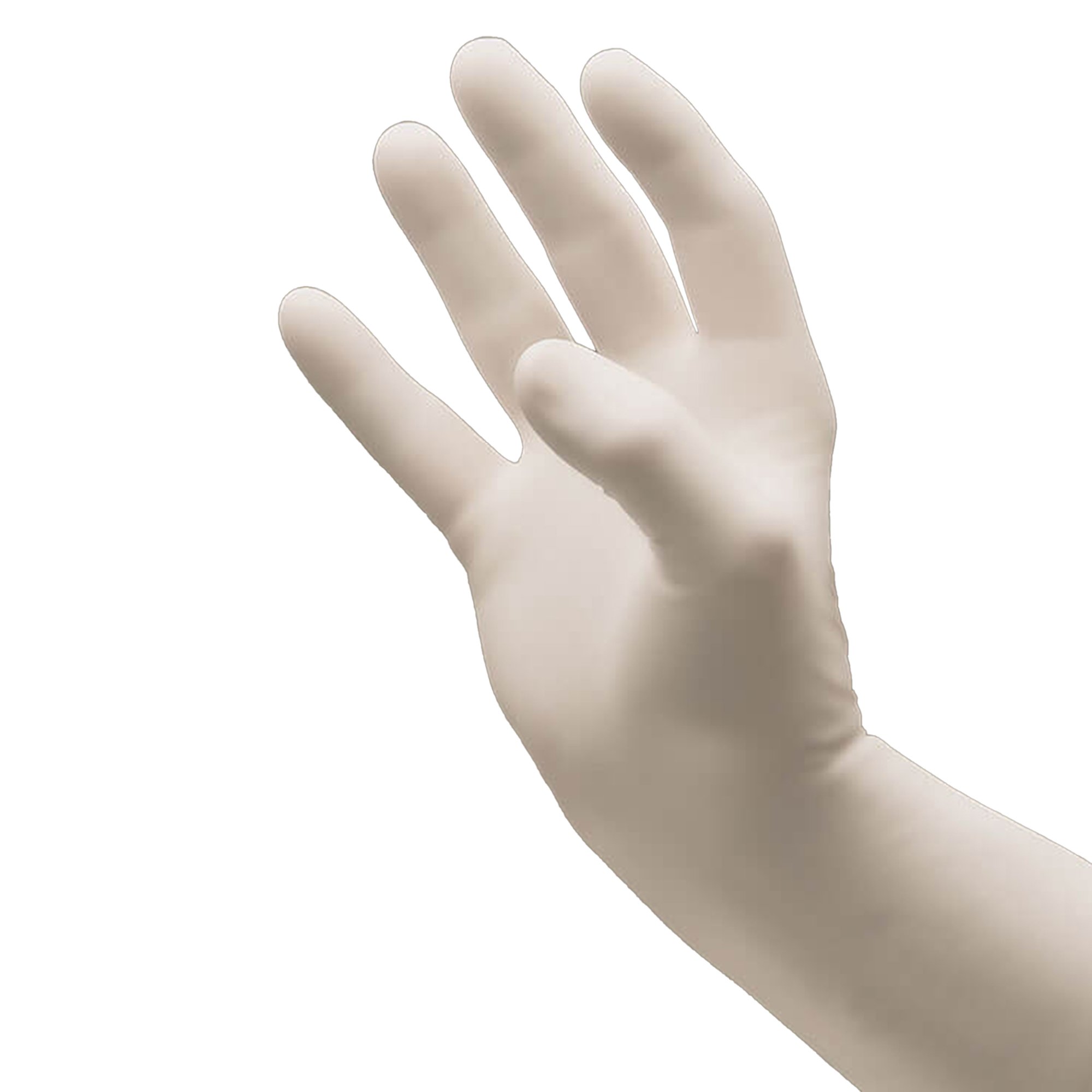 NitriDerm® Coats® Nitrile Exam Glove, Small, White - Image 3