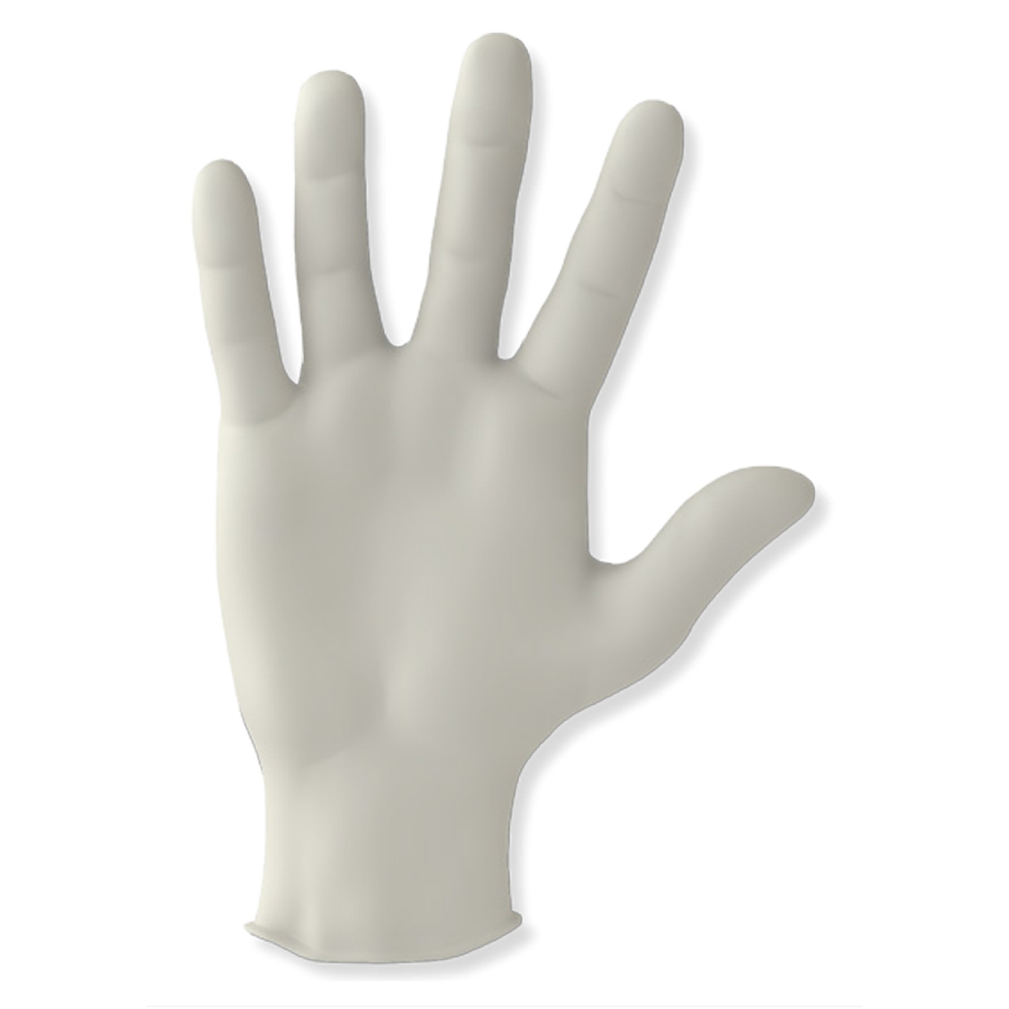 Polymed® Latex Exam Glove, Medium, Ivory - Image 2