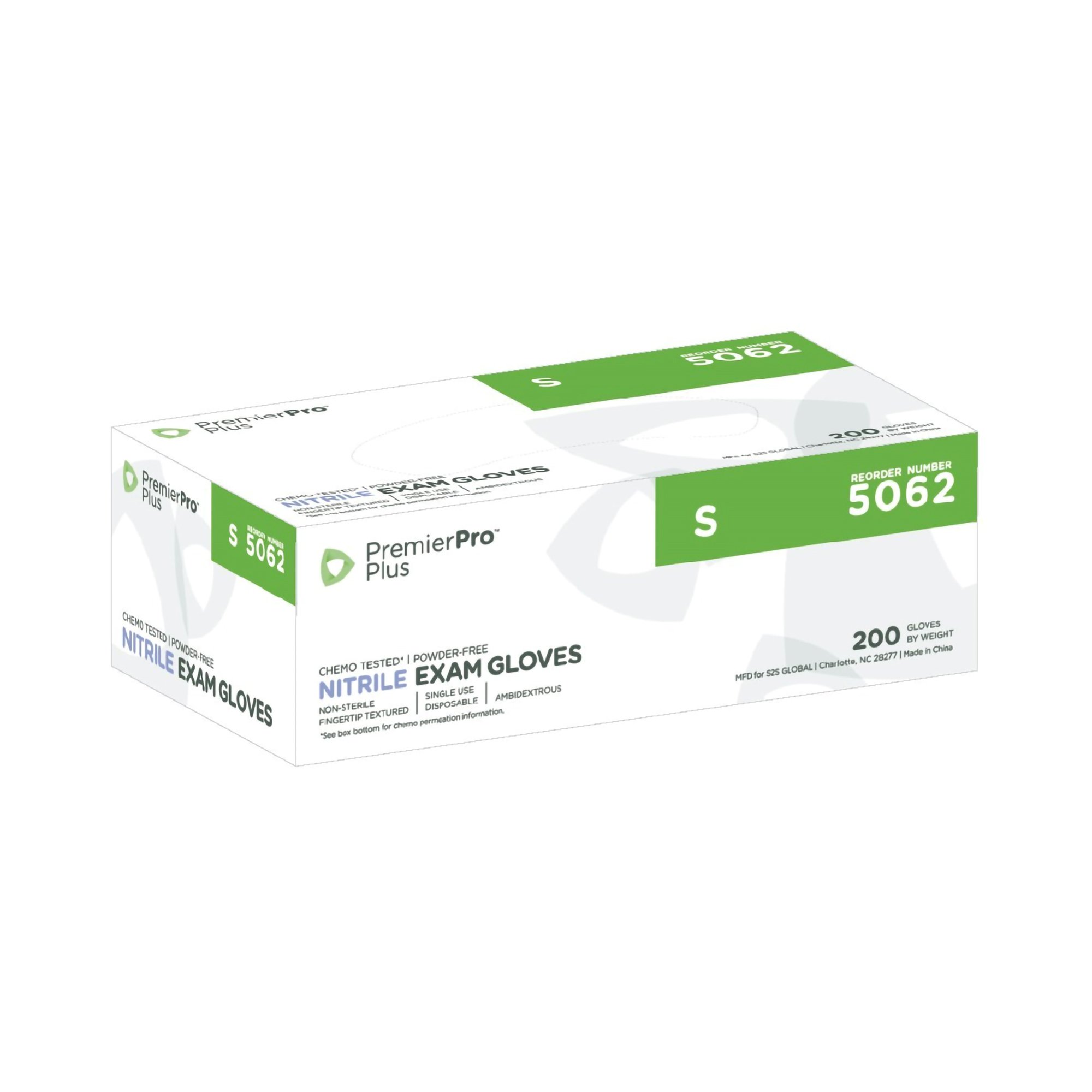 PremierPro™ Plus Nitrile Exam Glove, Small, Lavender - Image 2