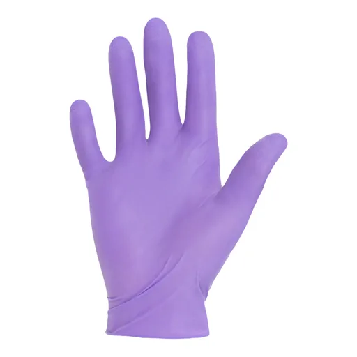 Purple Nitrile-Xtra™ Extended Cuff Length Exam Glove, Large