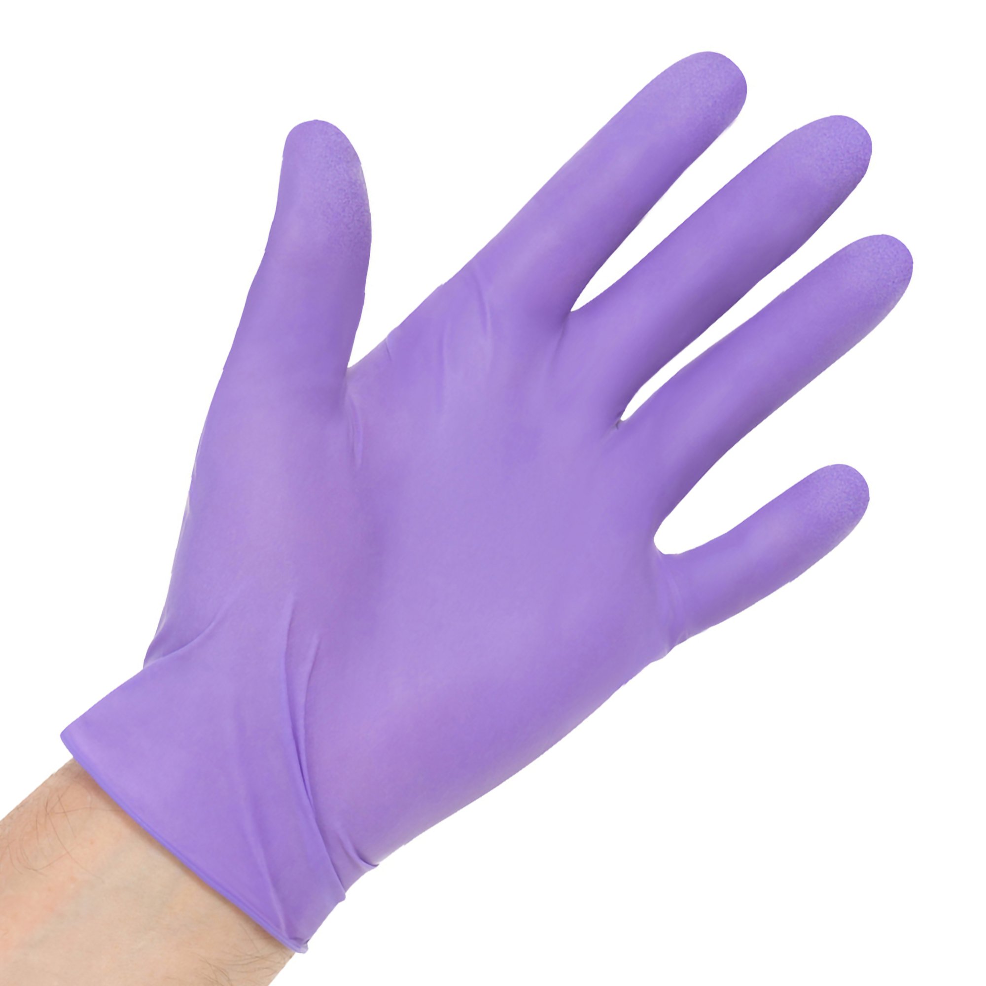 Purple Nitrile-Xtra™ Extended Cuff Length Exam Glove, Small - Image 4