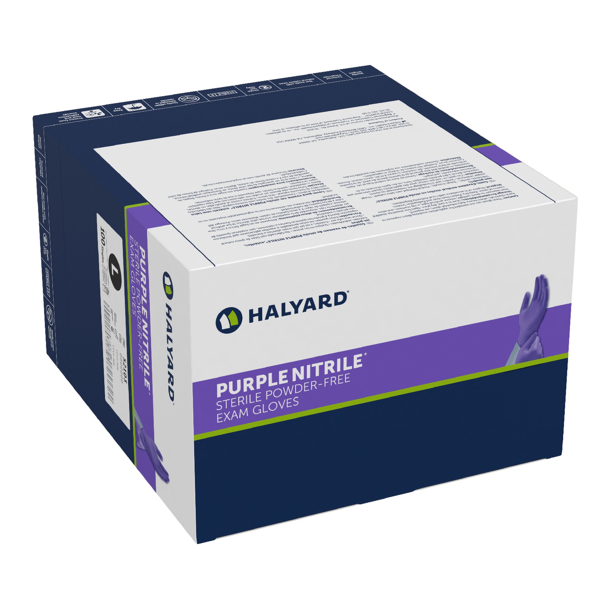 Purple Nitrile® Exam Glove - Image 2