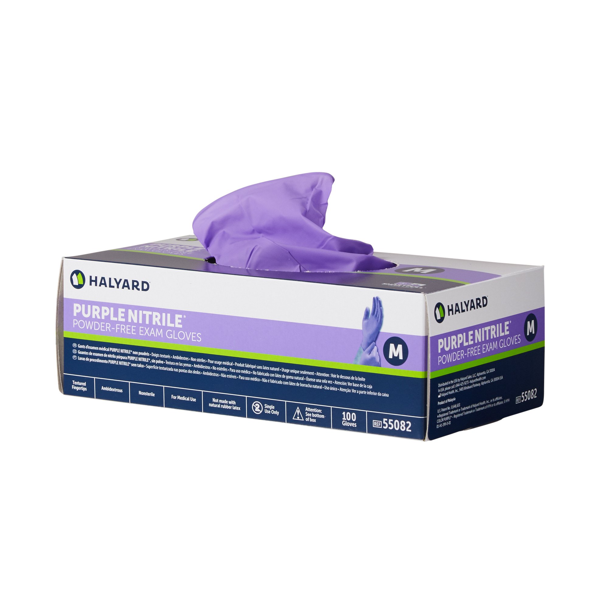 Purple Nitrile® Exam Glove, Medium - Image 2