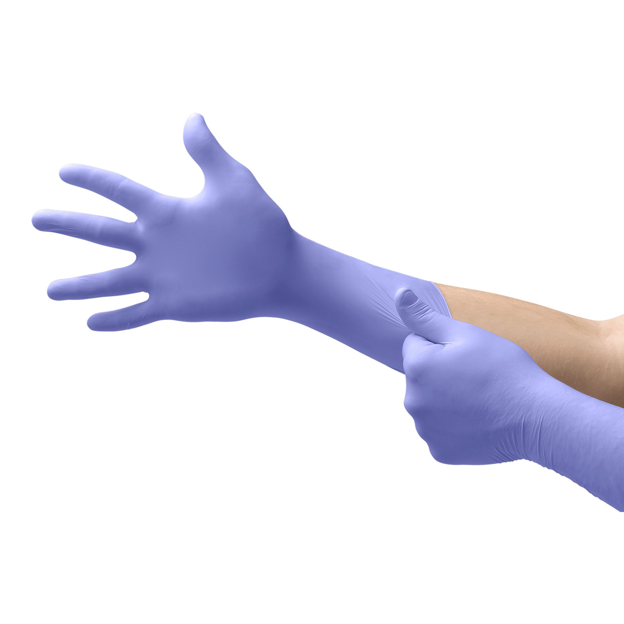 Supreno® EC Nitrile Extended Cuff Length Exam Glove, Medium, Blue - Image 2