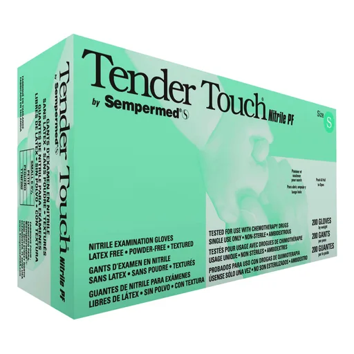 Tender Touch® Nitrile Exam Glove, Small, Lavender
