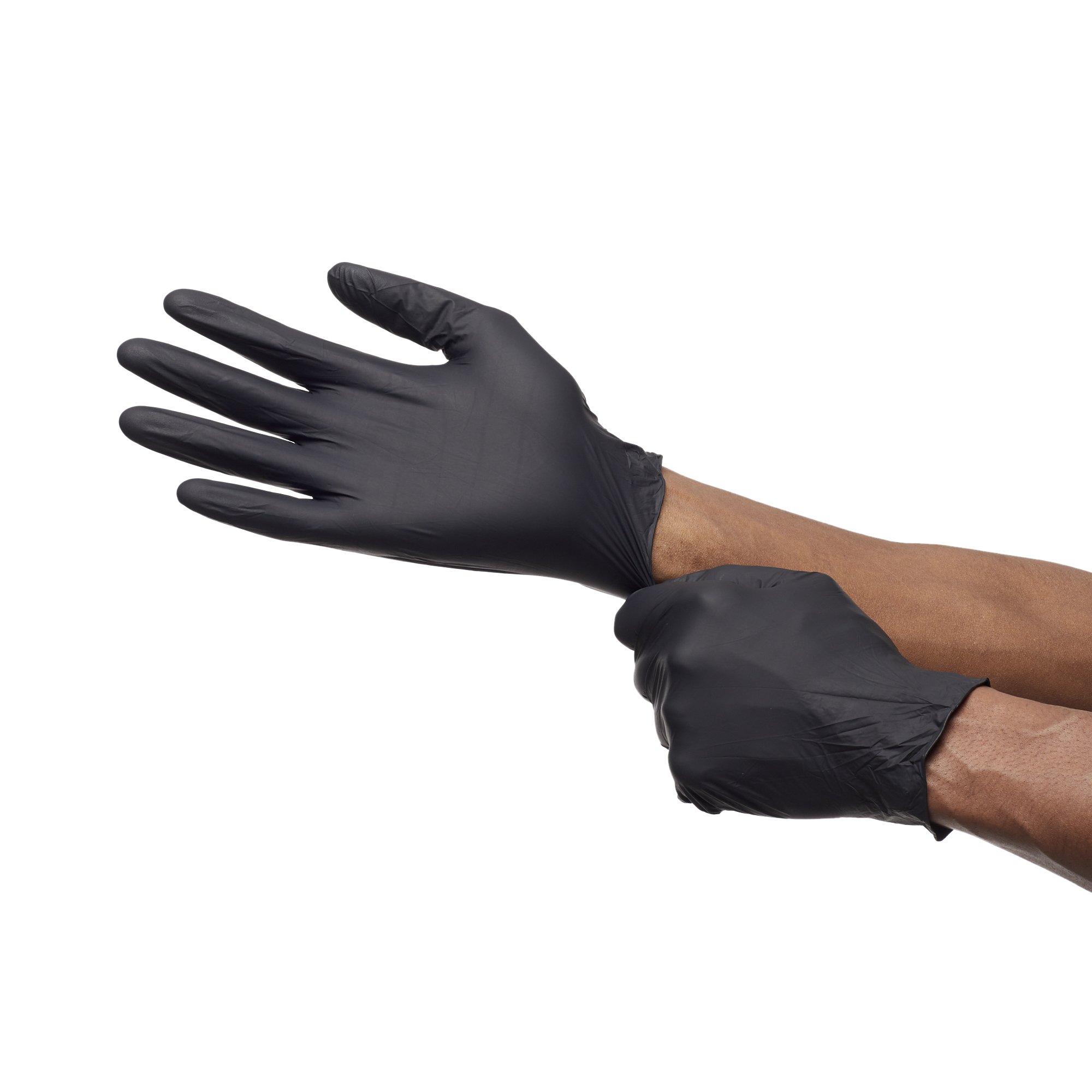 Touch of Life™ Nitrile Exam Glove, Extra Large, Black - Image 3