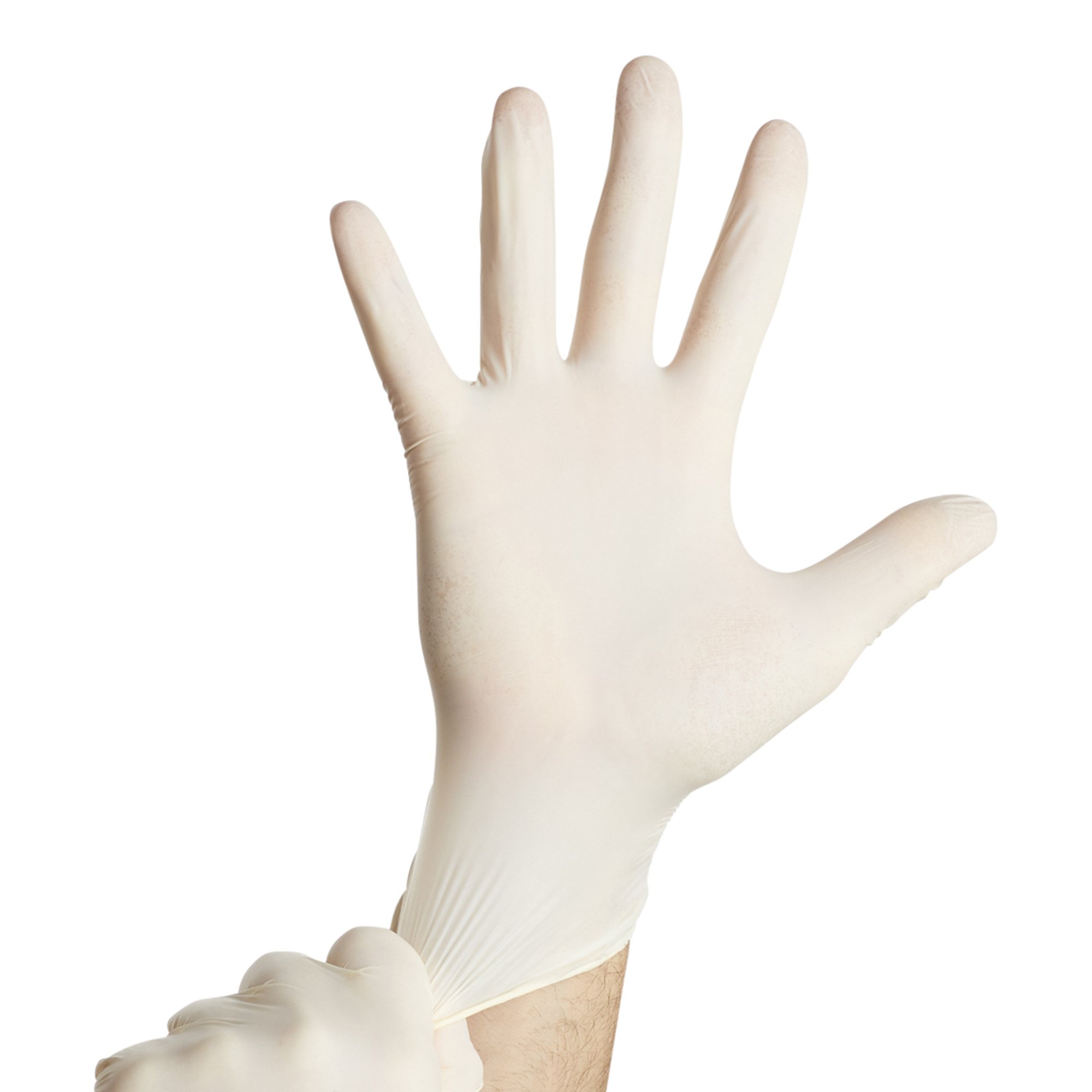 Trilon 2000® PF with MC3® Stretch Vinyl Exam Glove, Extra Large, Ivory - Image 3