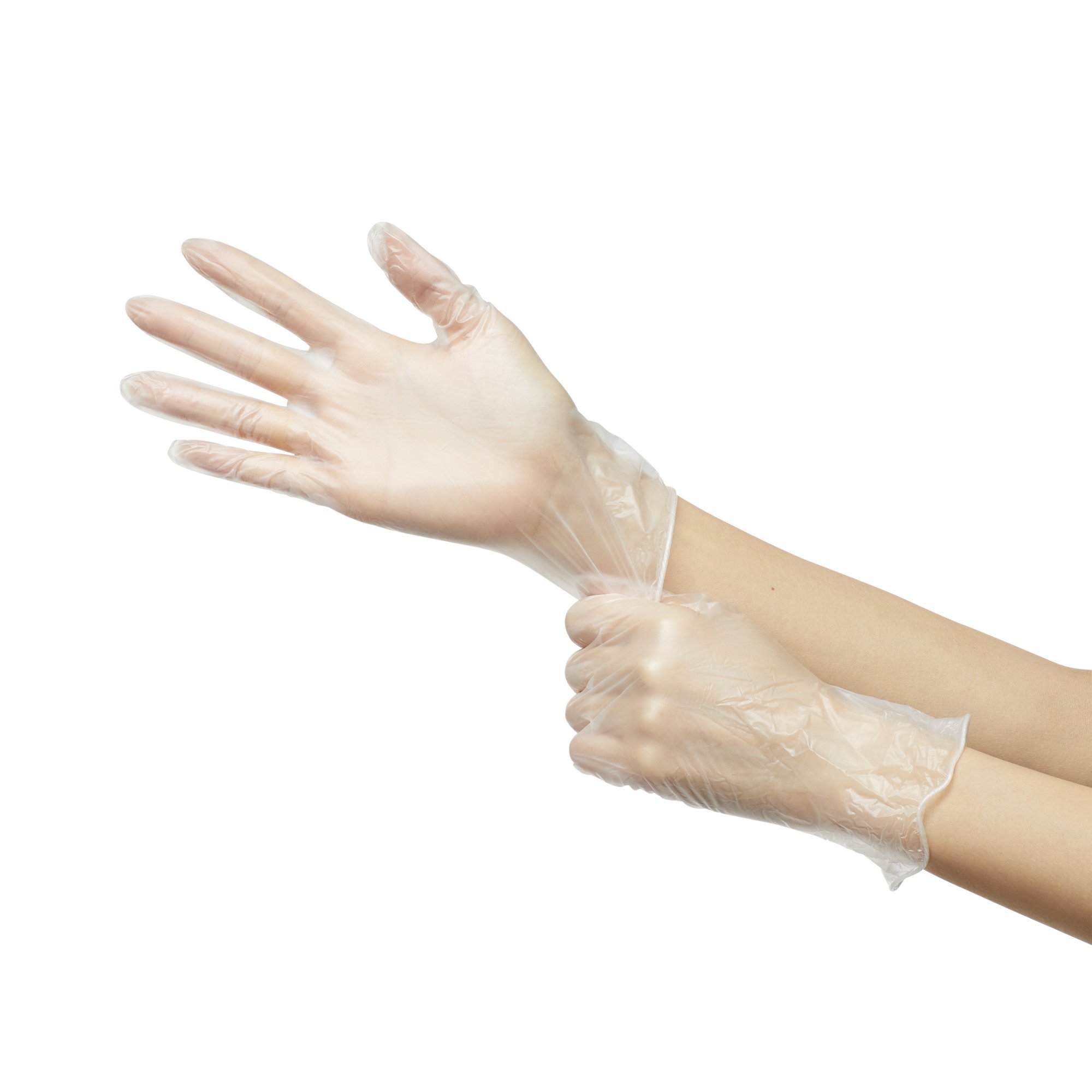 Trilon® Vinyl Exam Glove, Small, Clear - Image 4