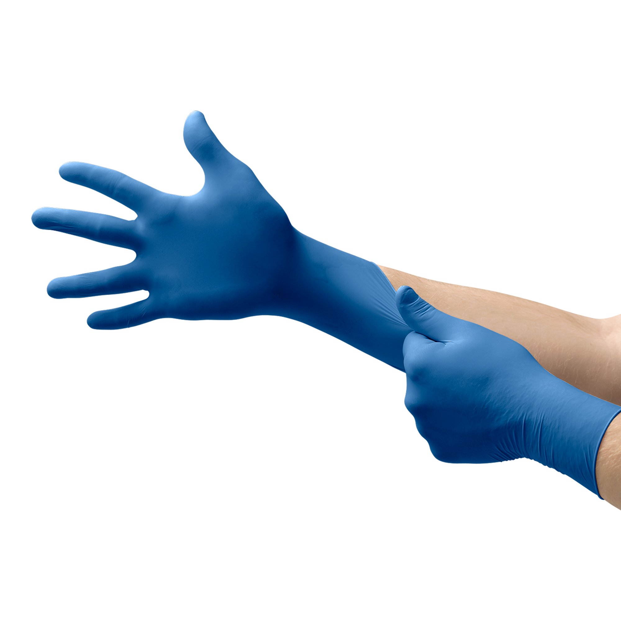 Ultrasense® Nitrile Exam Glove, Medium, Blue - Image 2