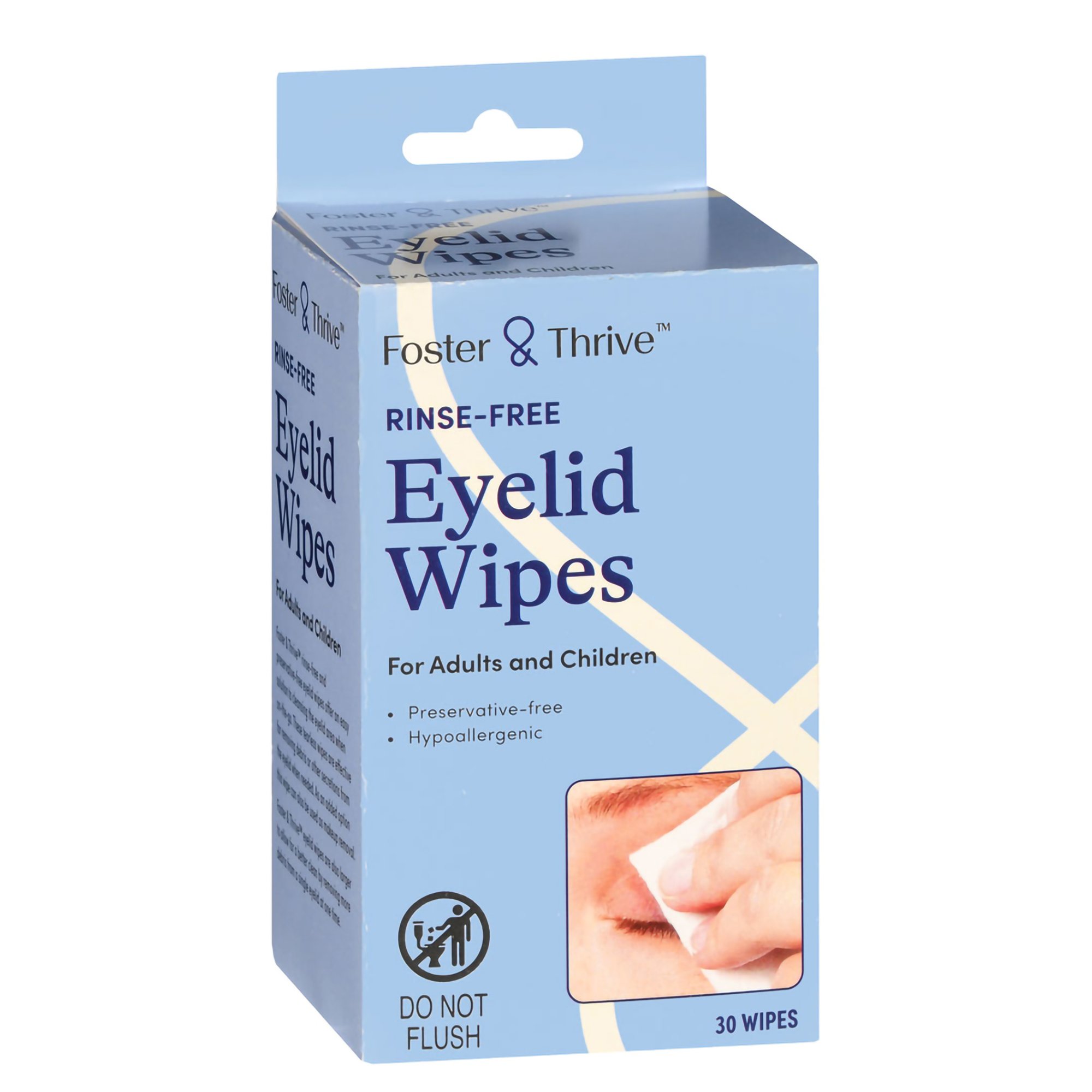 Foster & Thrive™ Rinse-Free Eyelid Wipes - Image 4
